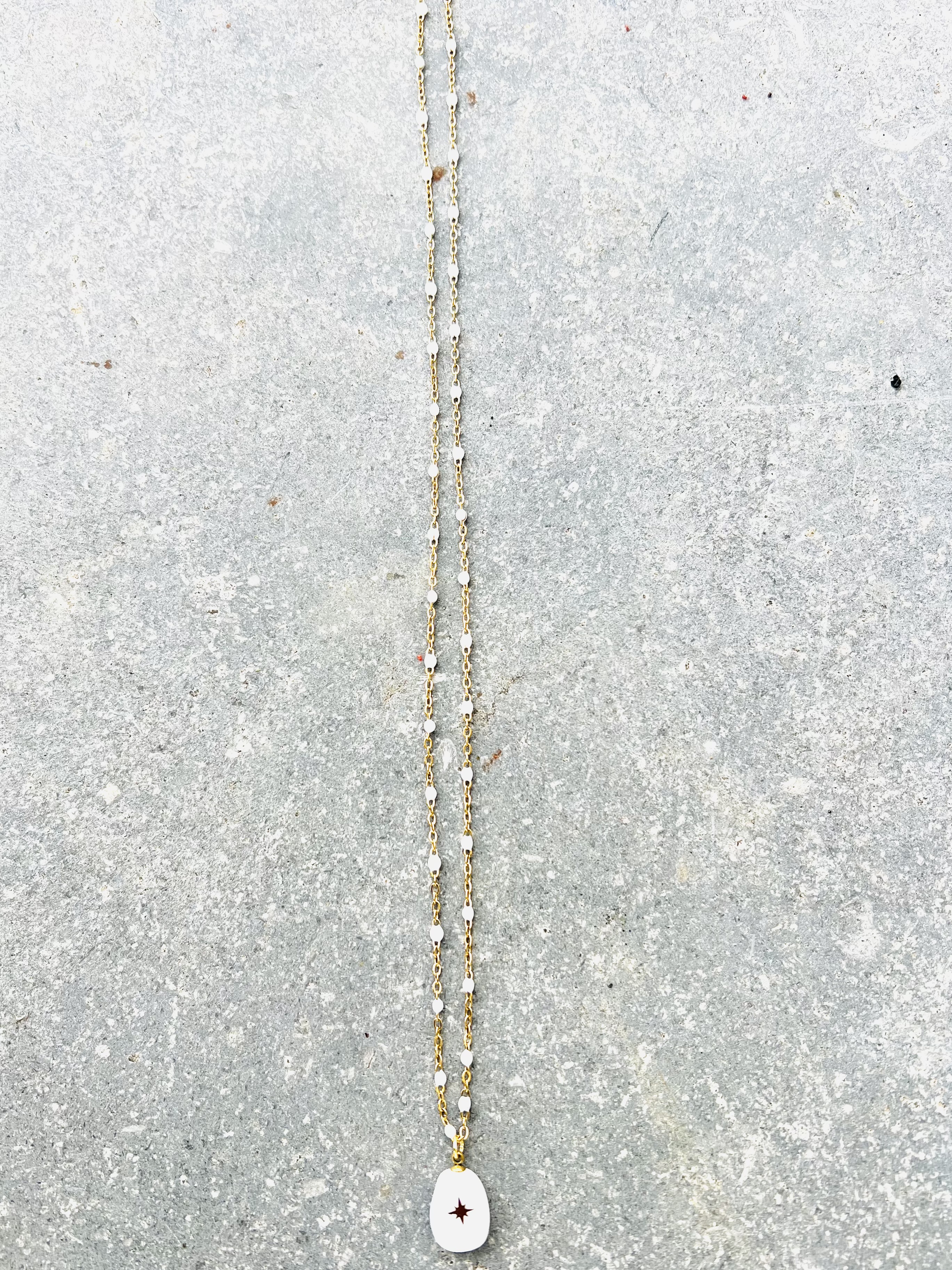 collier ROSARIO, pierre naturelle