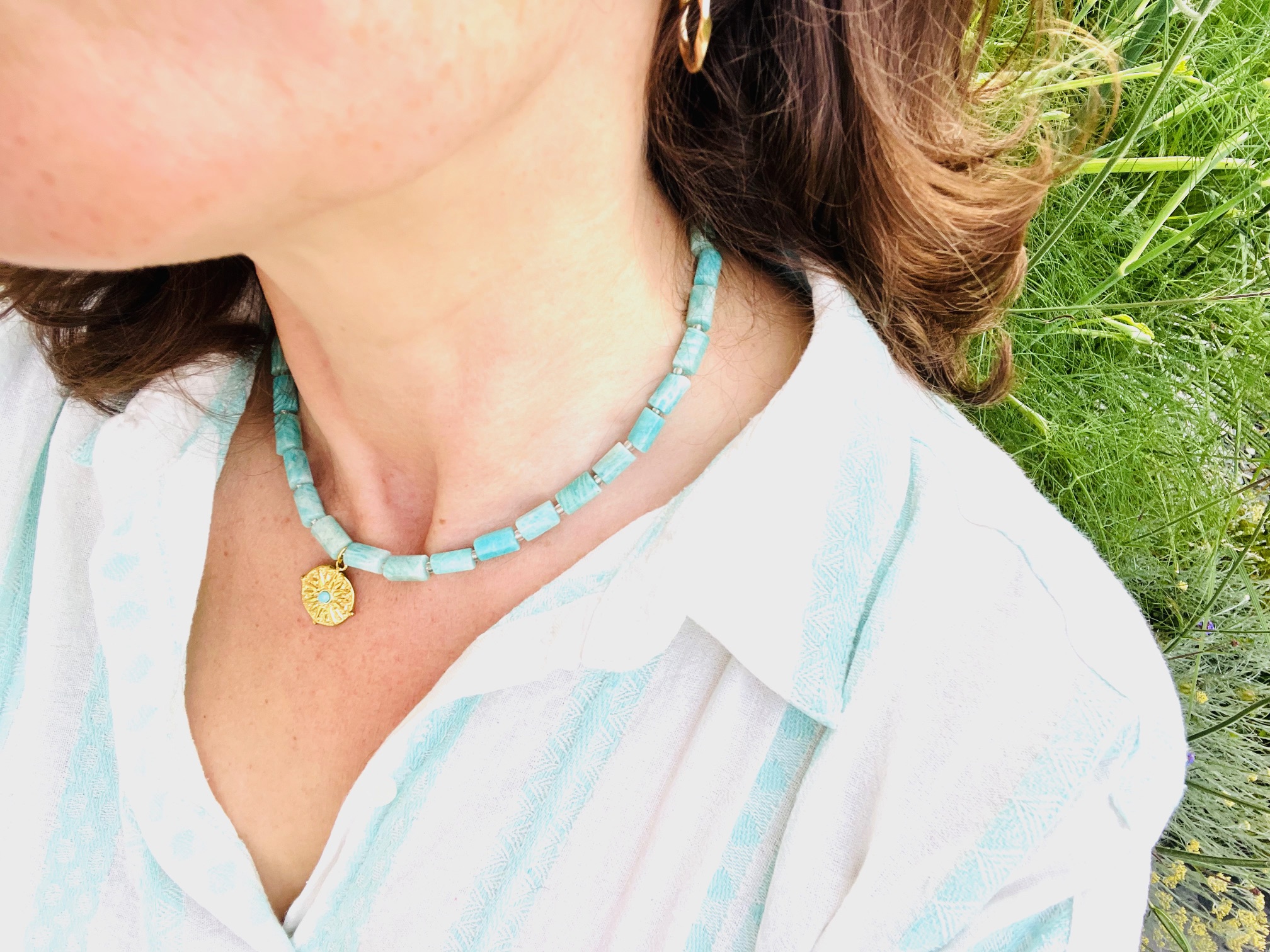 Collier IGUAZU amazonite