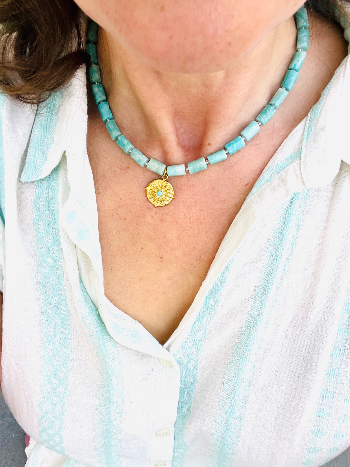 Collier IGUAZU amazonite