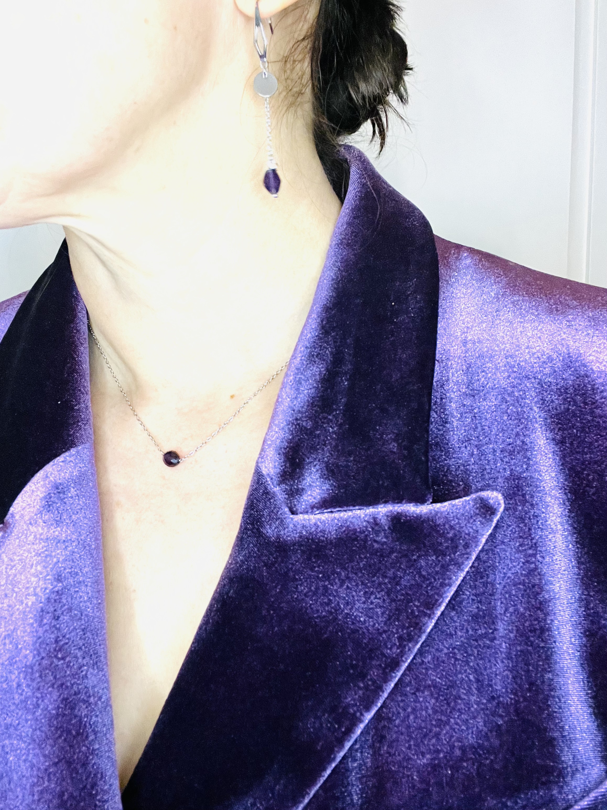 Collier CALMA, fluorite