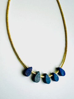 Collier PETRA lapis lazuli