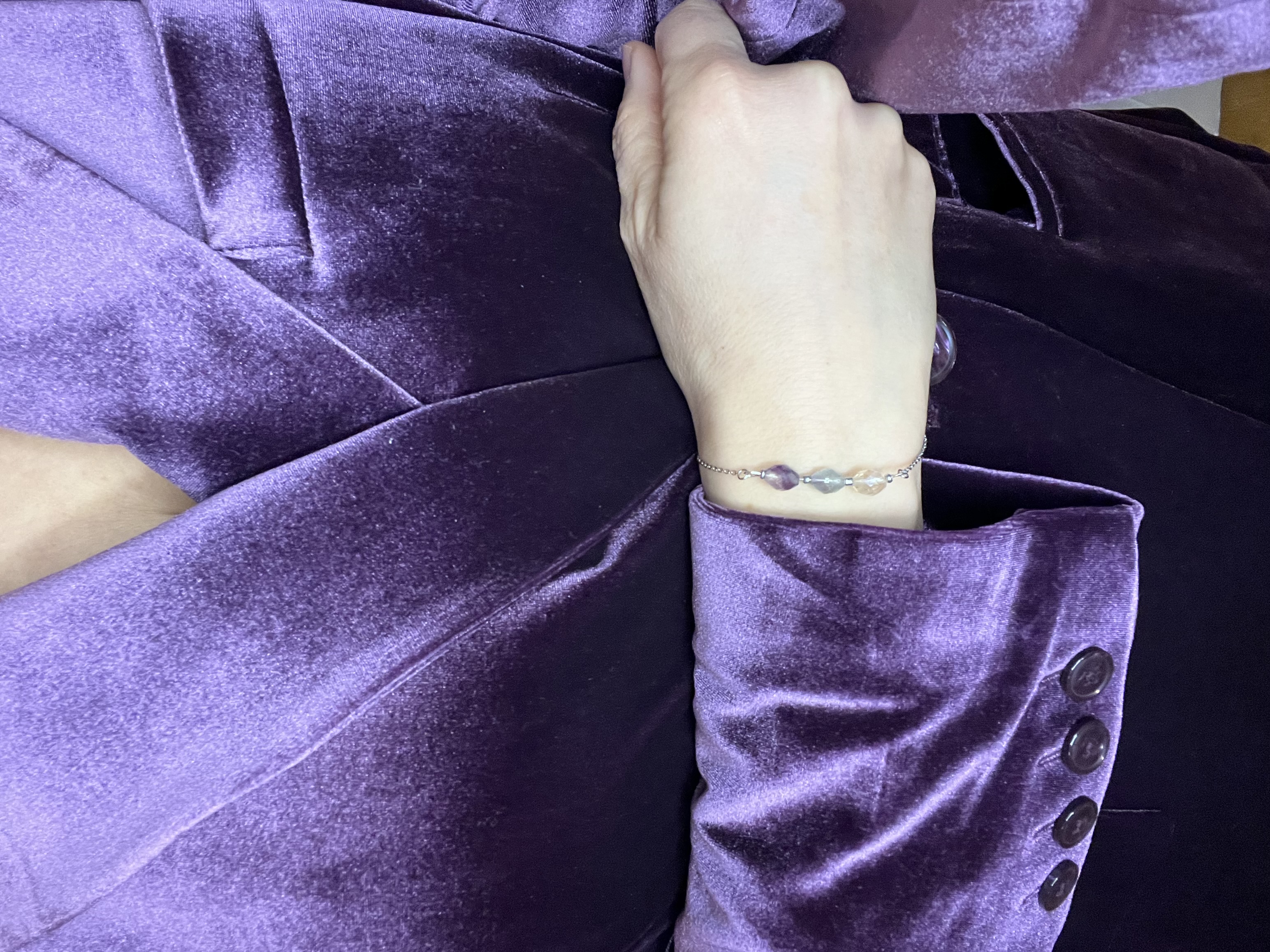 Bracelet CALMA, fluorite