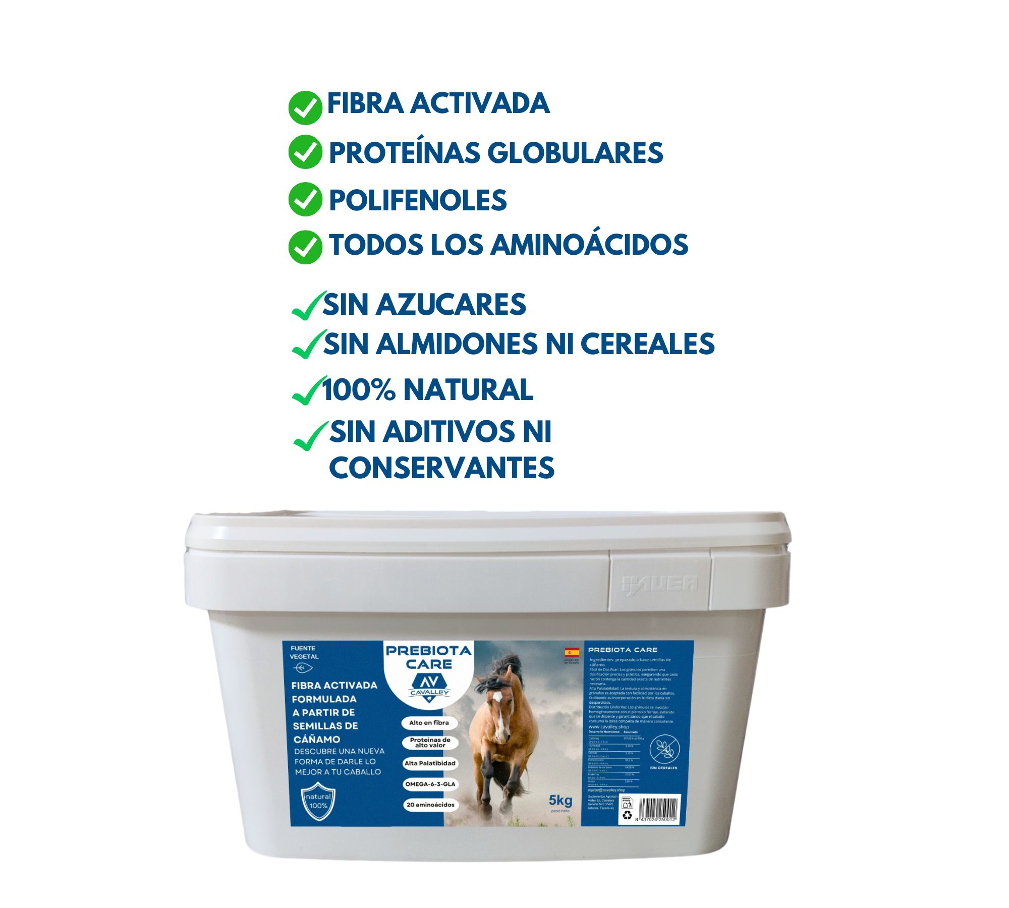 PREBIOTA CARE 5Kg Complemento alimenticio 