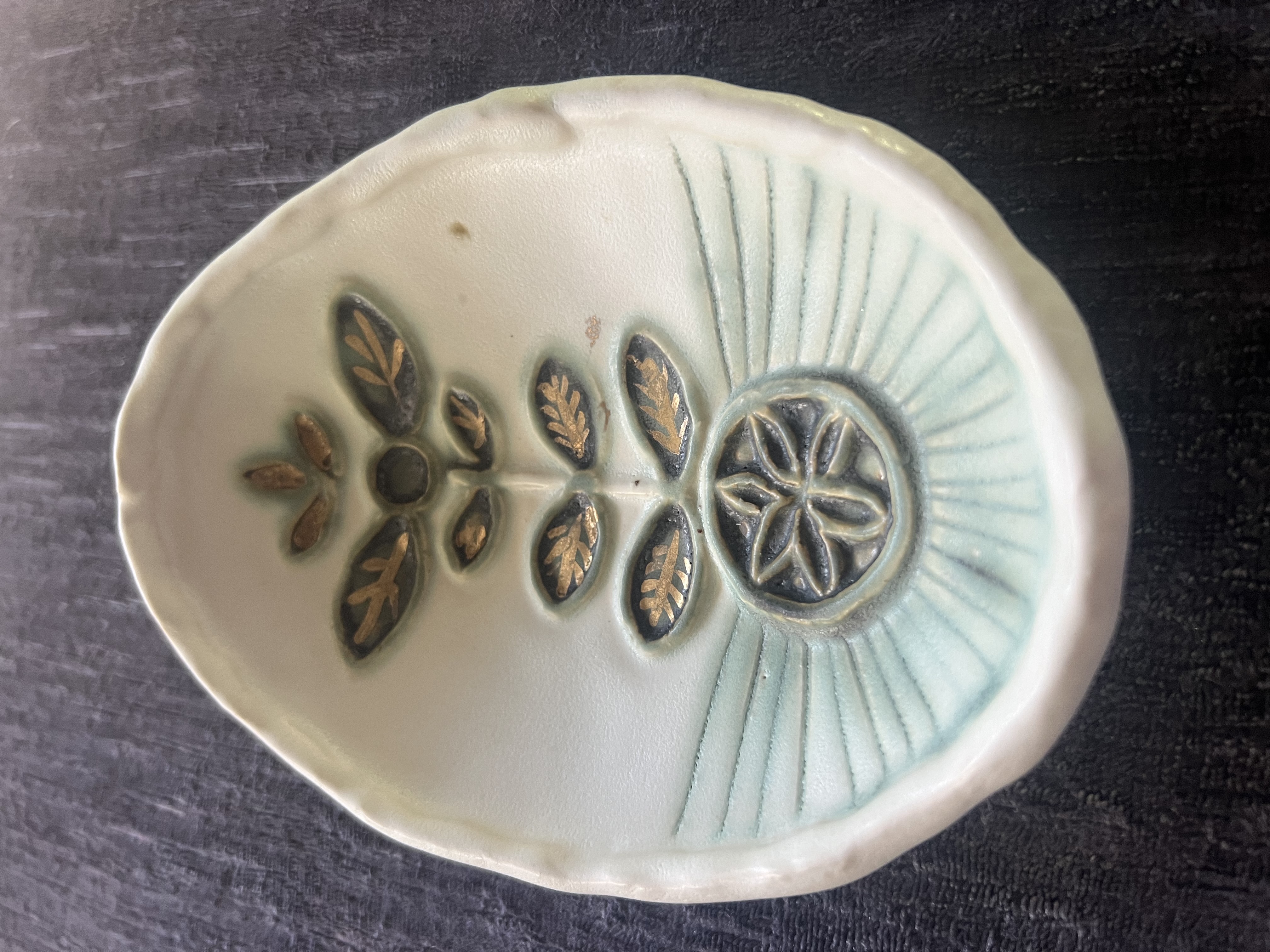 Verpstė jewelry dish (sun rays)