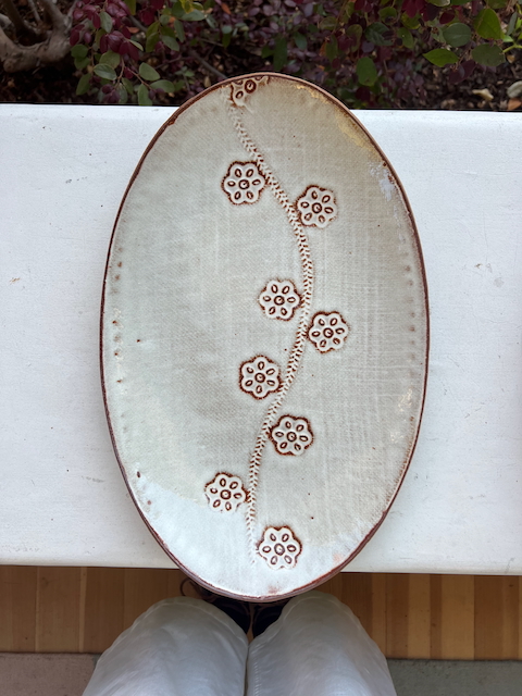 "Flower" platter