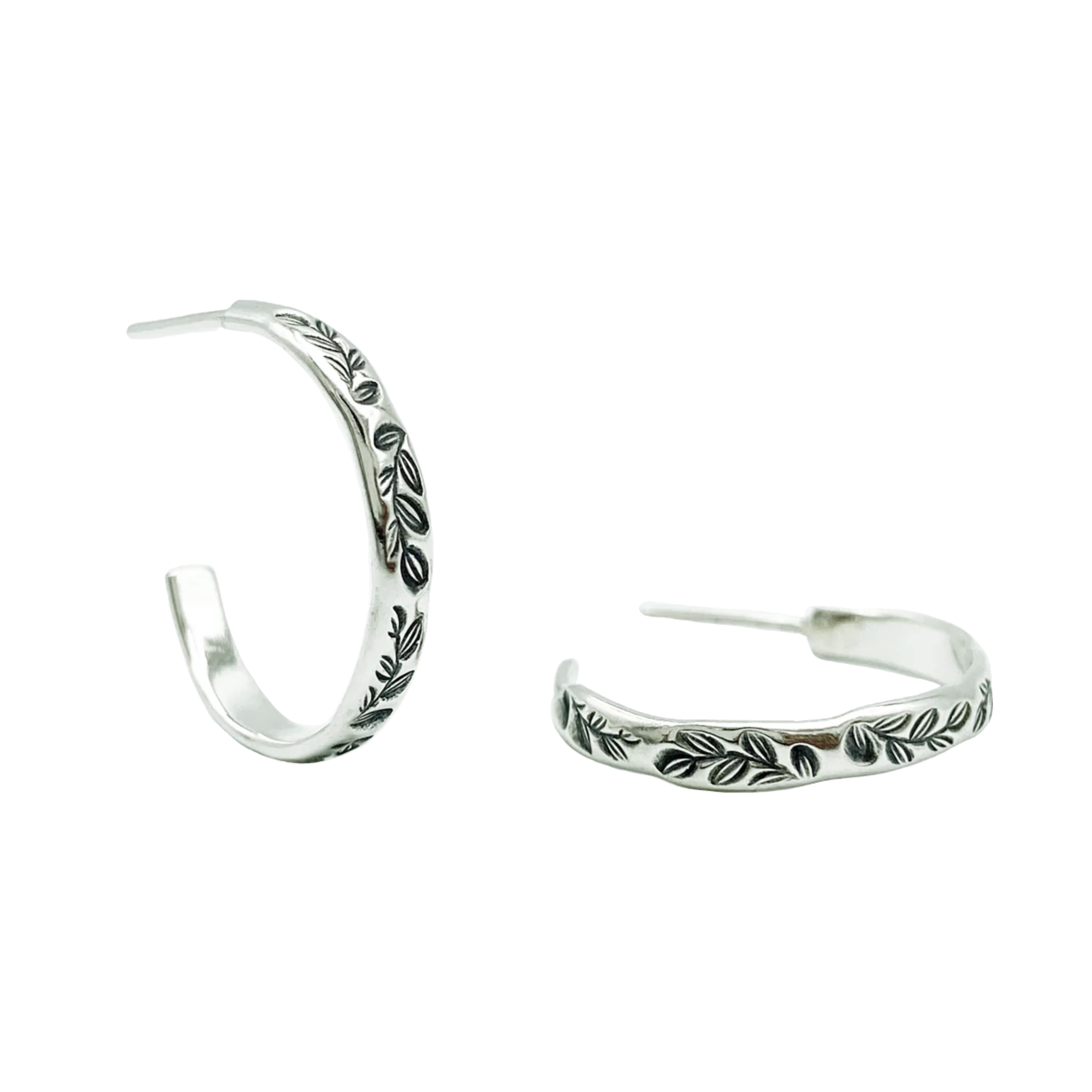 Small Fern Hoops