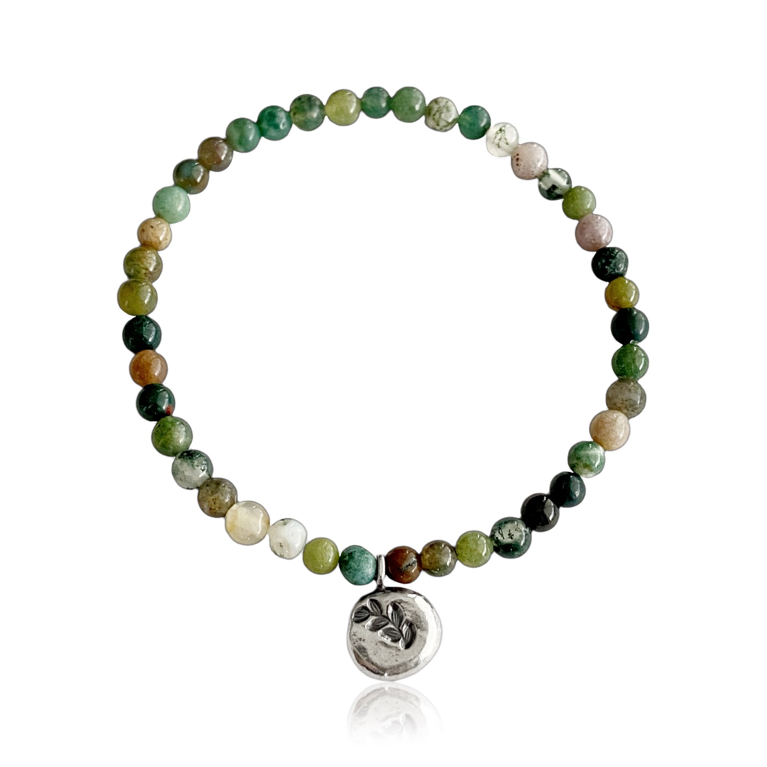 Fossil Fern Jasper Bracelet