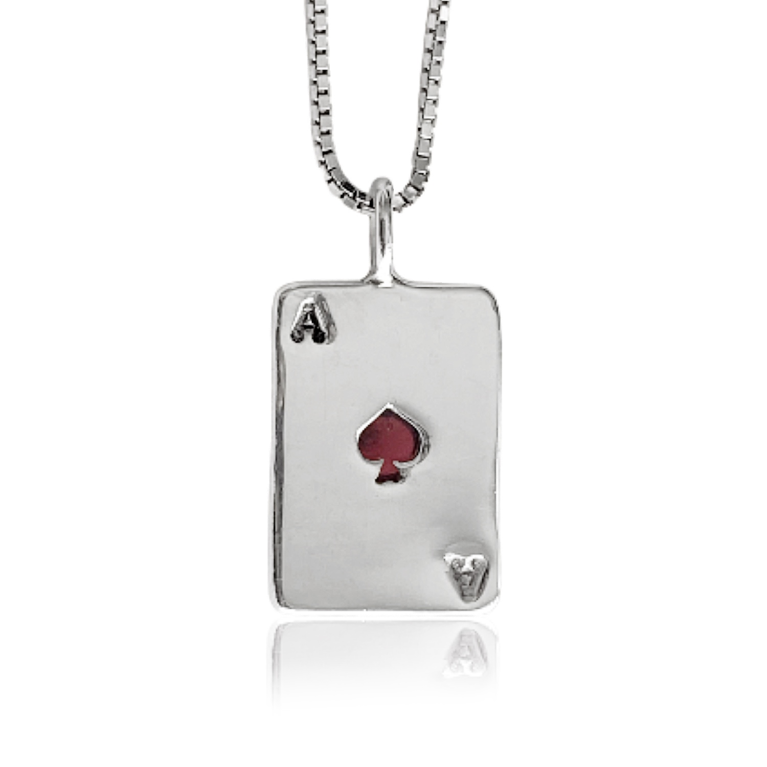 Ace of Spades Pendant