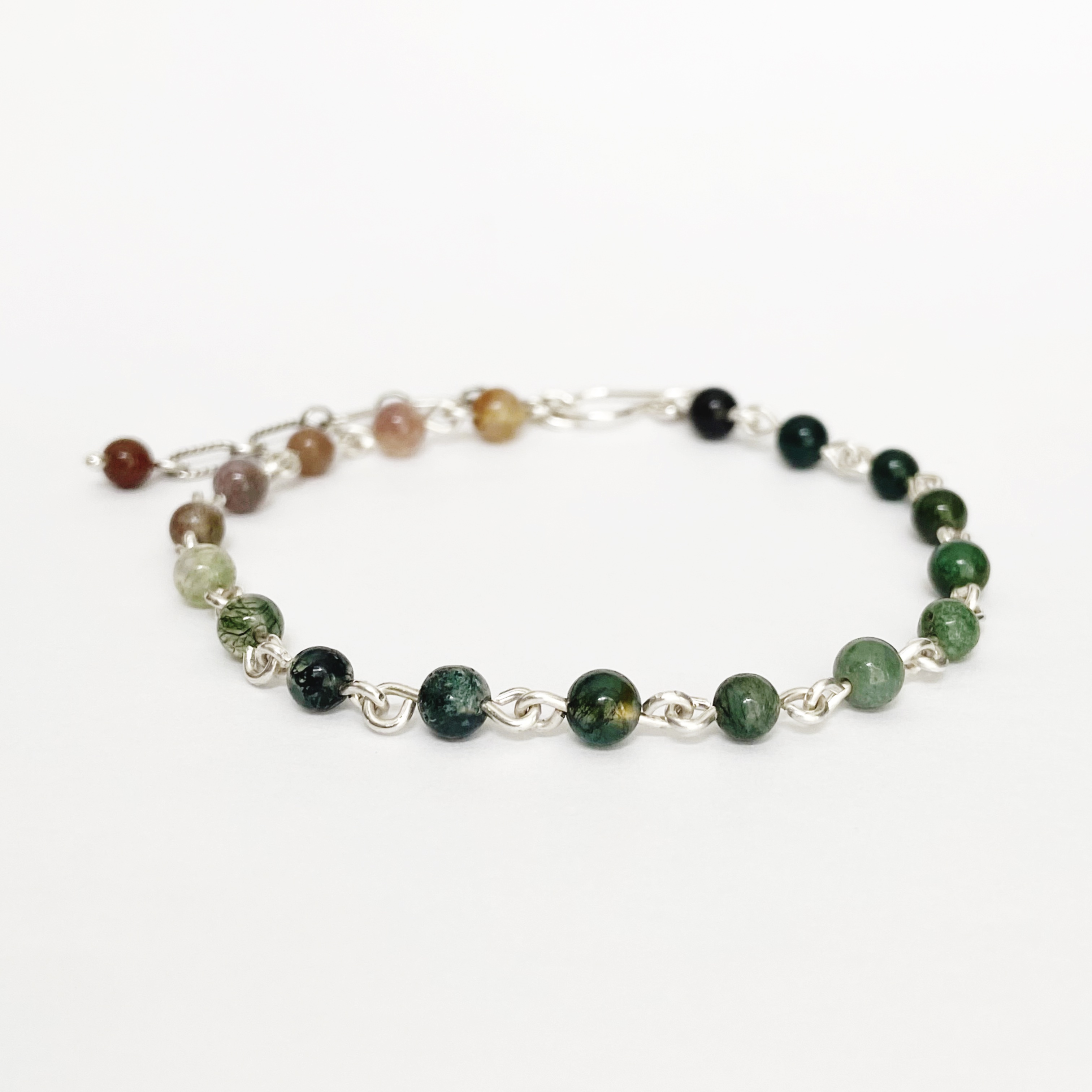 Jasper Linked Bracelet