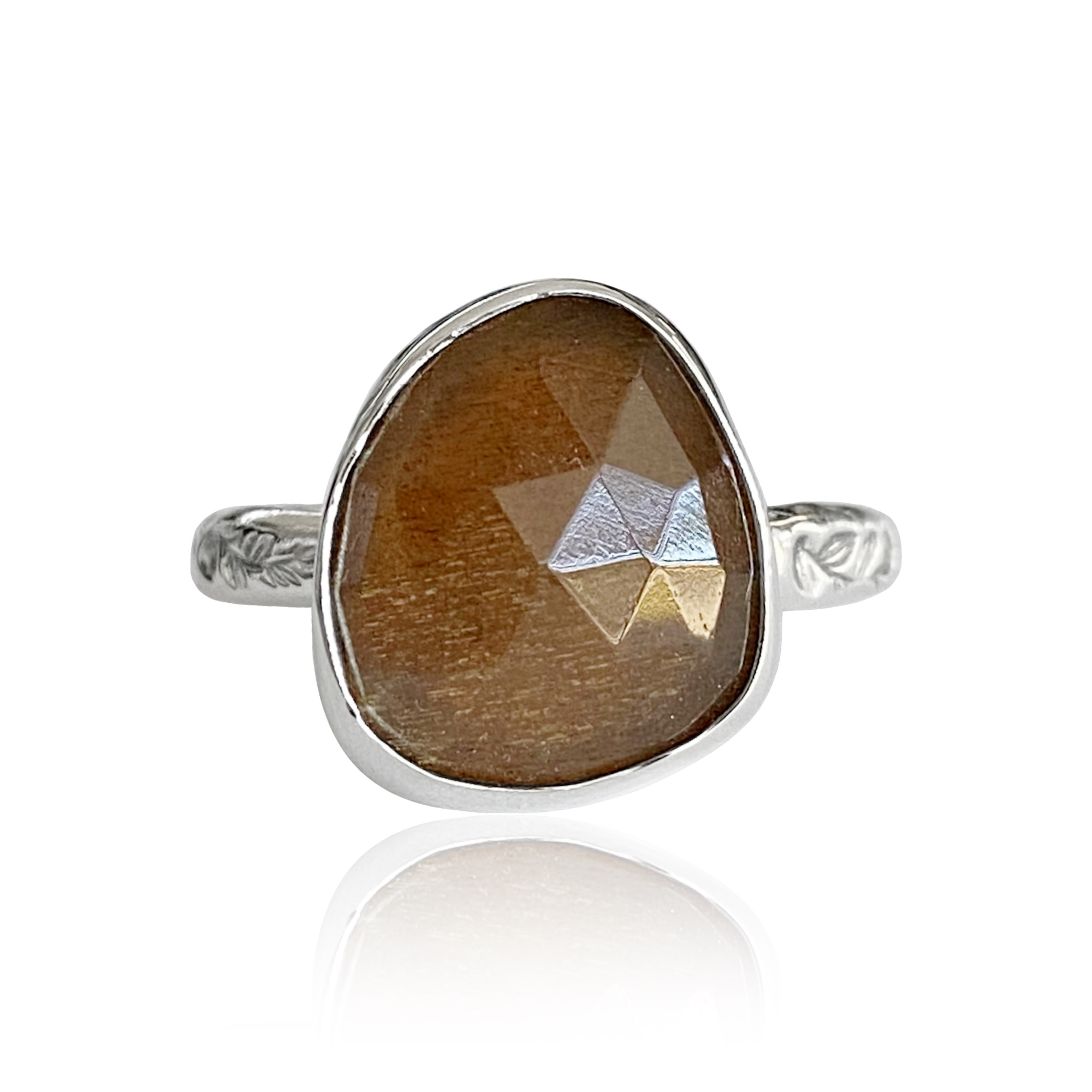 Size 8.5 Sunstone Ring