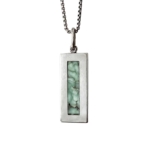 Utah Variscite Inlay Pendant