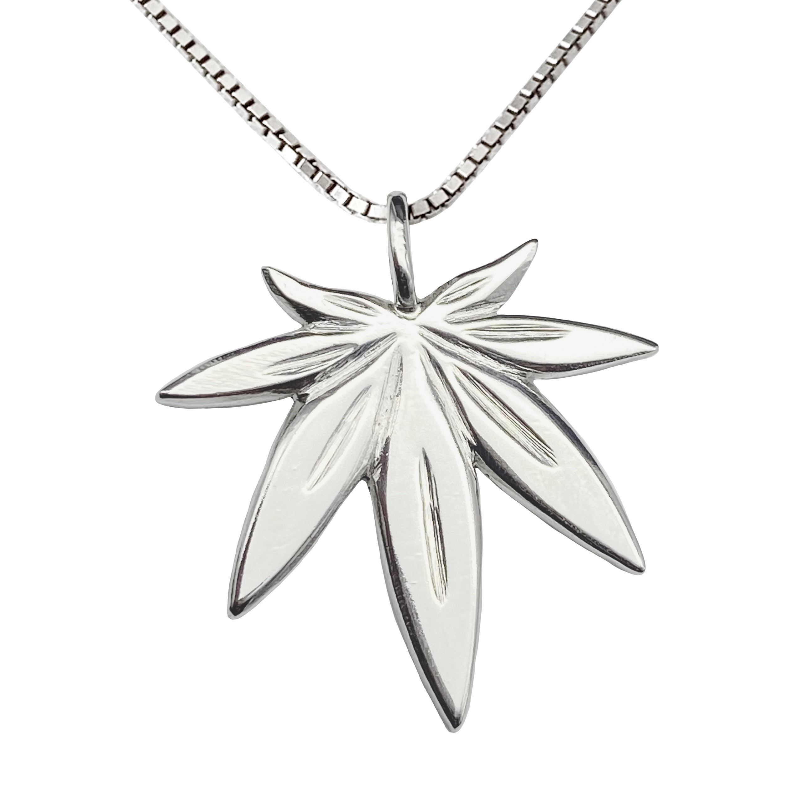 Cannabis Leaf Pendant