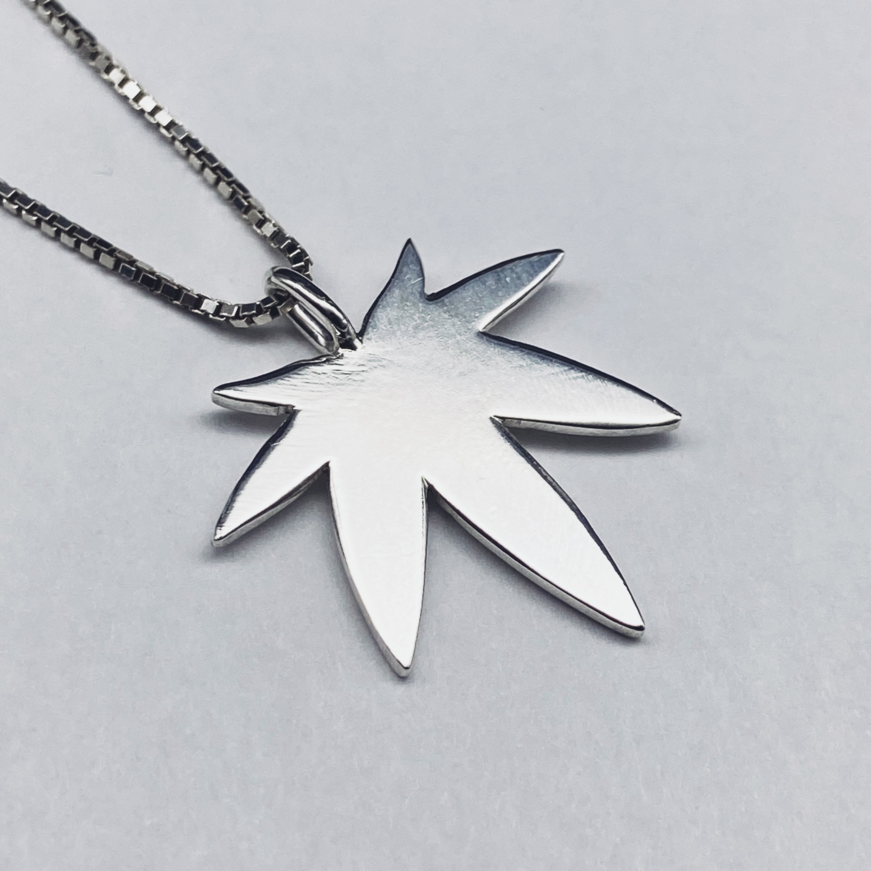 Cannabis Leaf Pendant