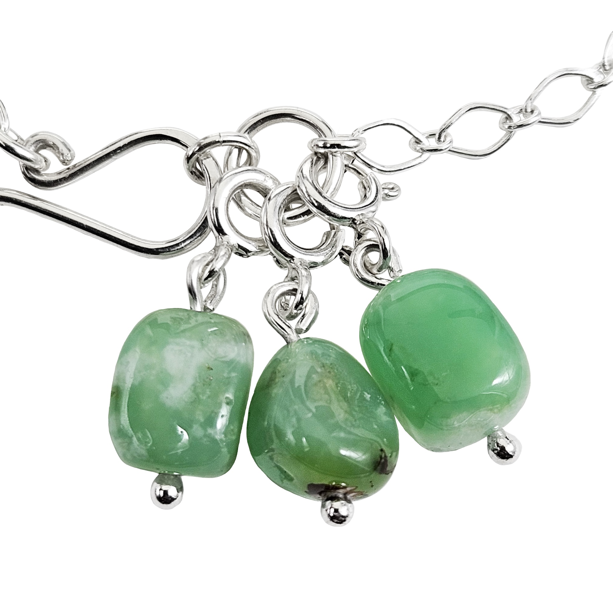 Chrysoprase Charms