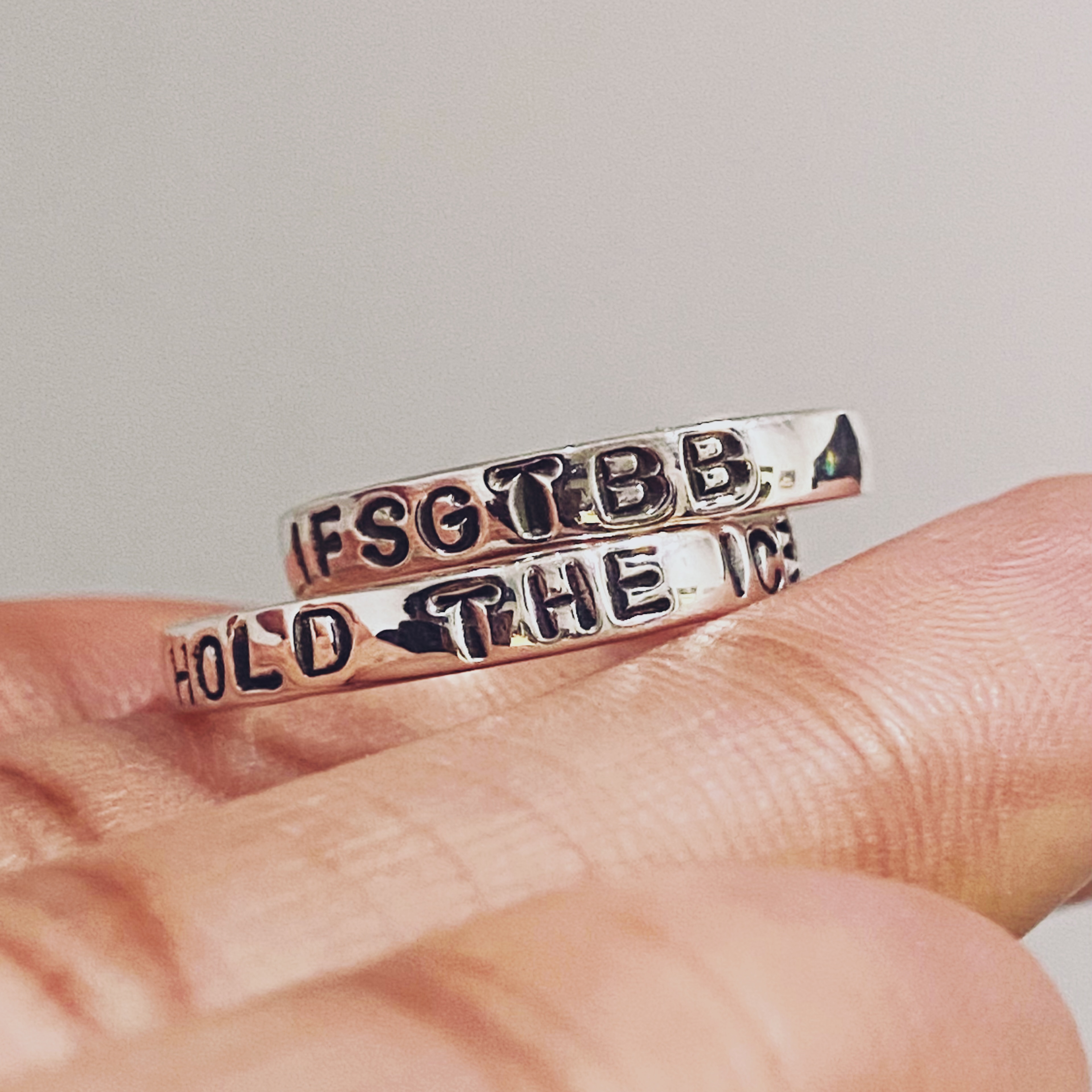 Custom Stamped Ring
