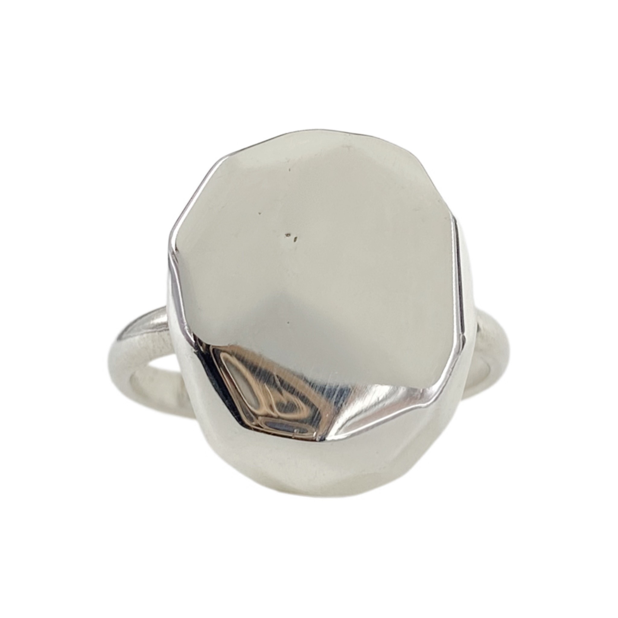 Size 9.25 Reclaimed Silver Ring