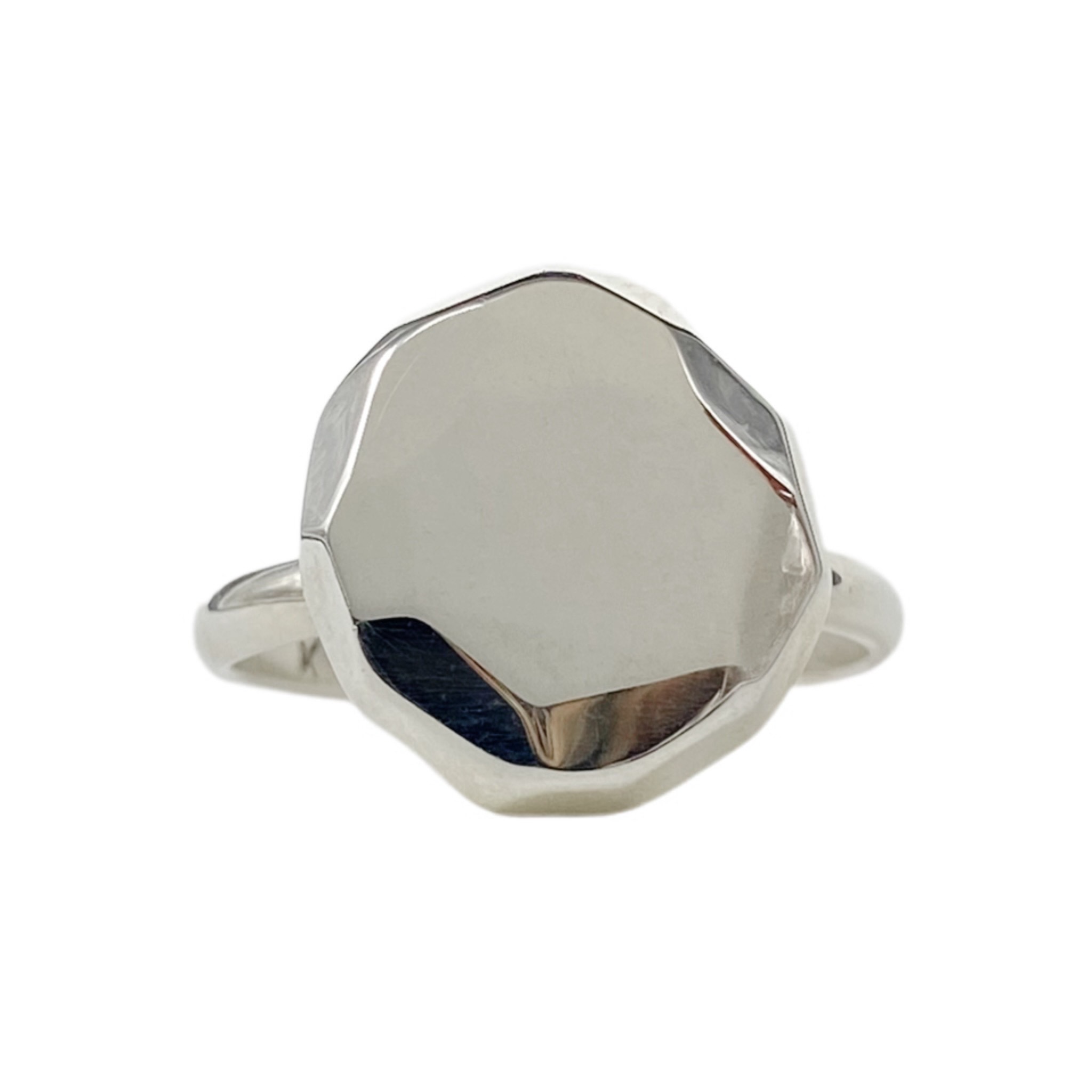 Size 11 Reclaimed Silver Ring