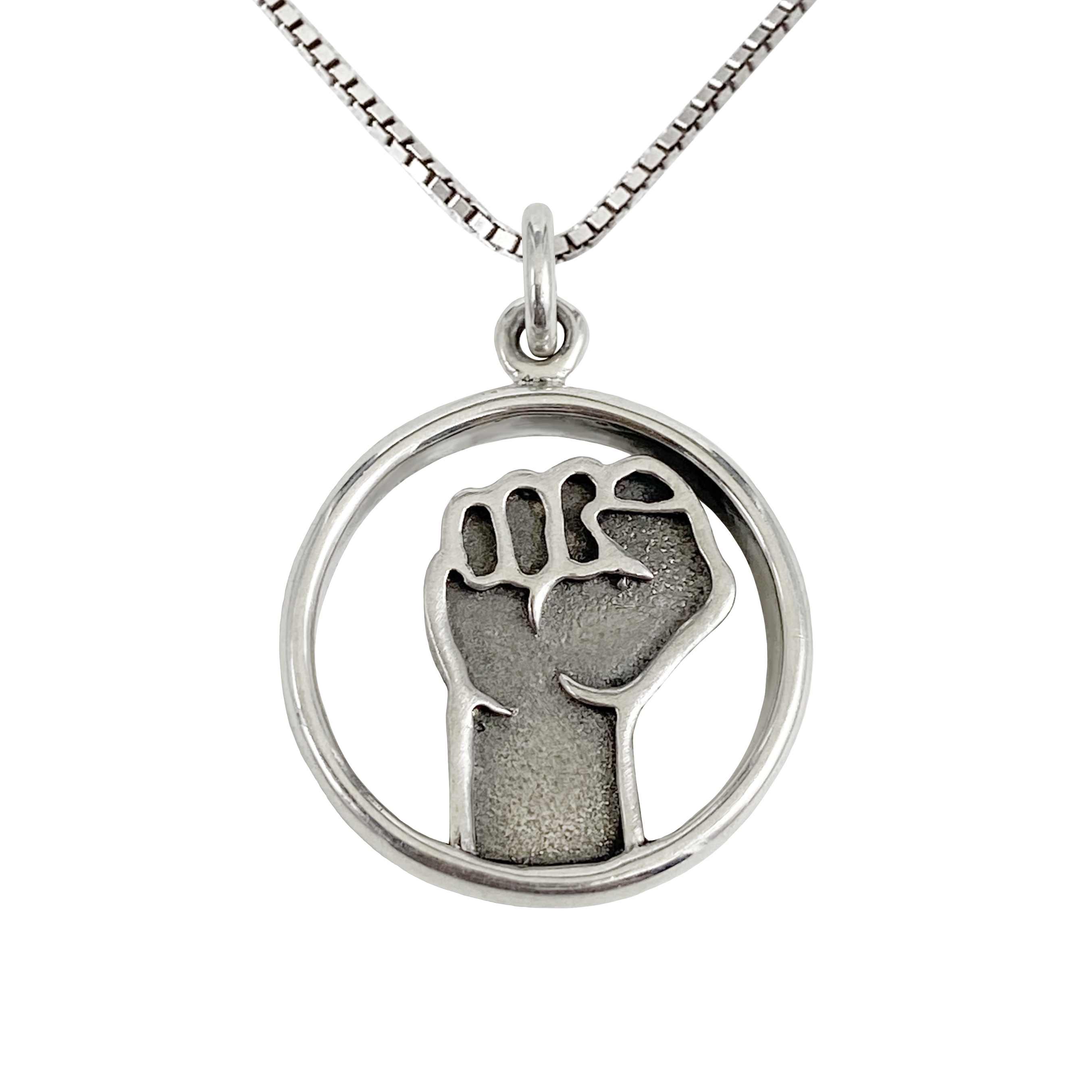 Solidarity Fist Pendant