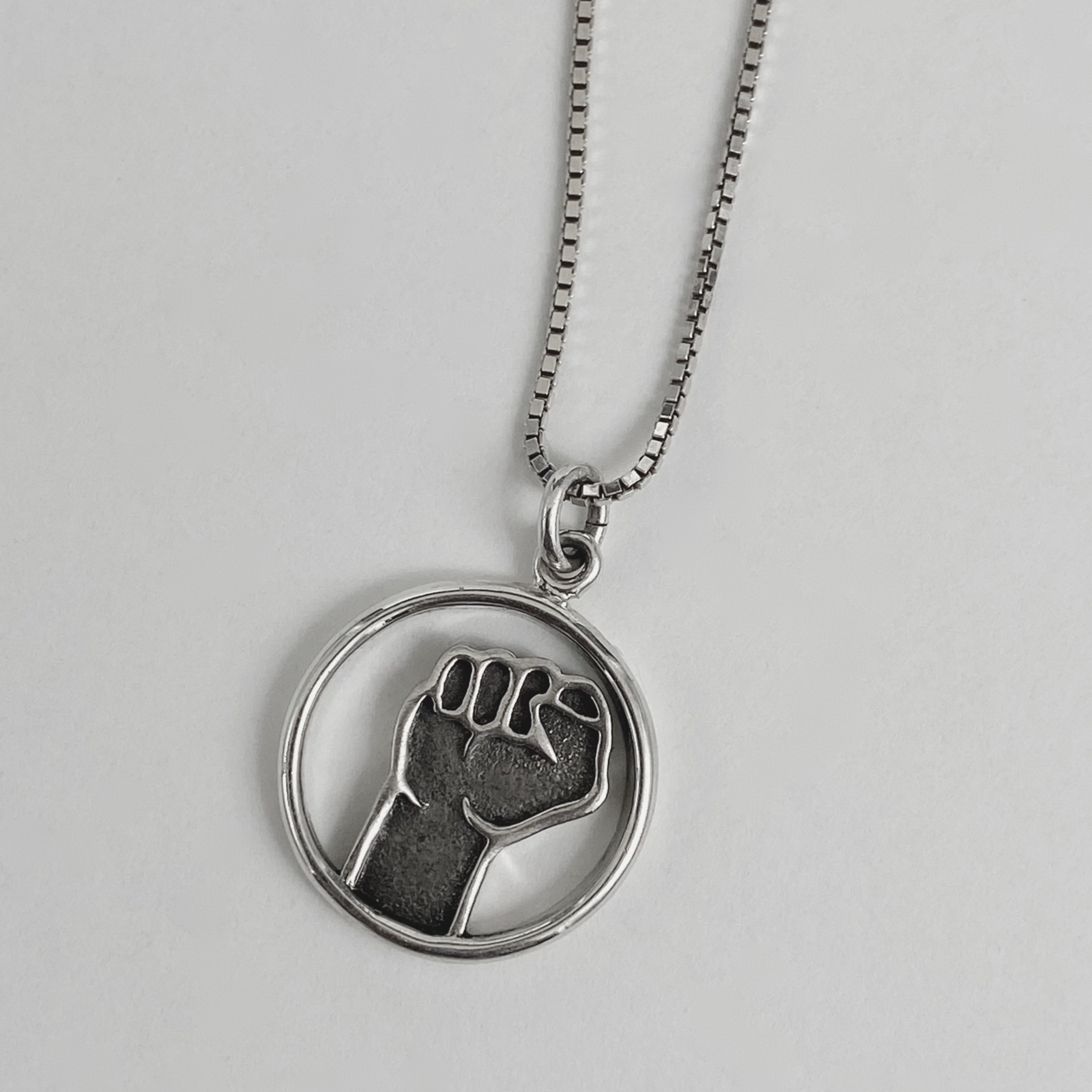 Solidarity Fist Pendant