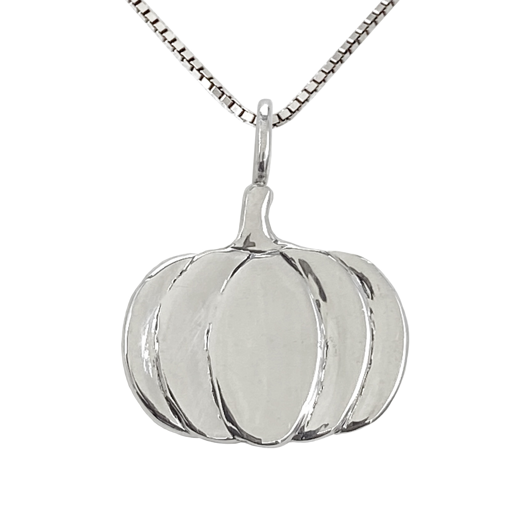 Carved Pumpkin Pendant
