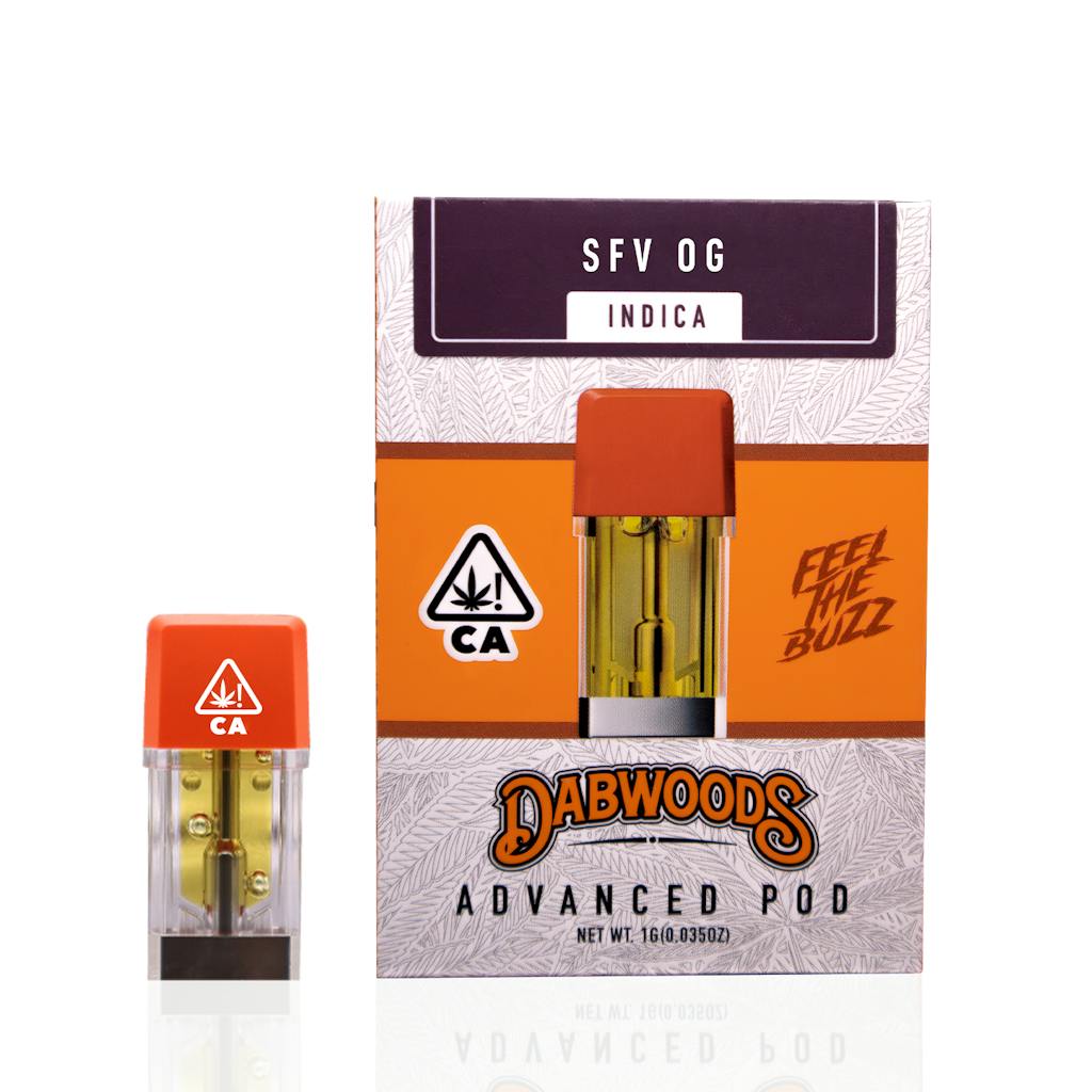 Dabwoods - Advanced Pod - 1 Gram - SFV OG - Indica