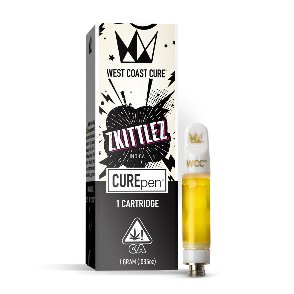 West Coast Cure - CUREpen Cartridge - 1 Gram - Zkittles - Indica