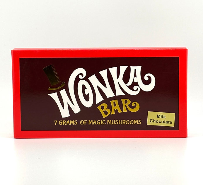 Wonka Bar Milk Chocolate “Penis Envy” 7G Magic Mushrooms