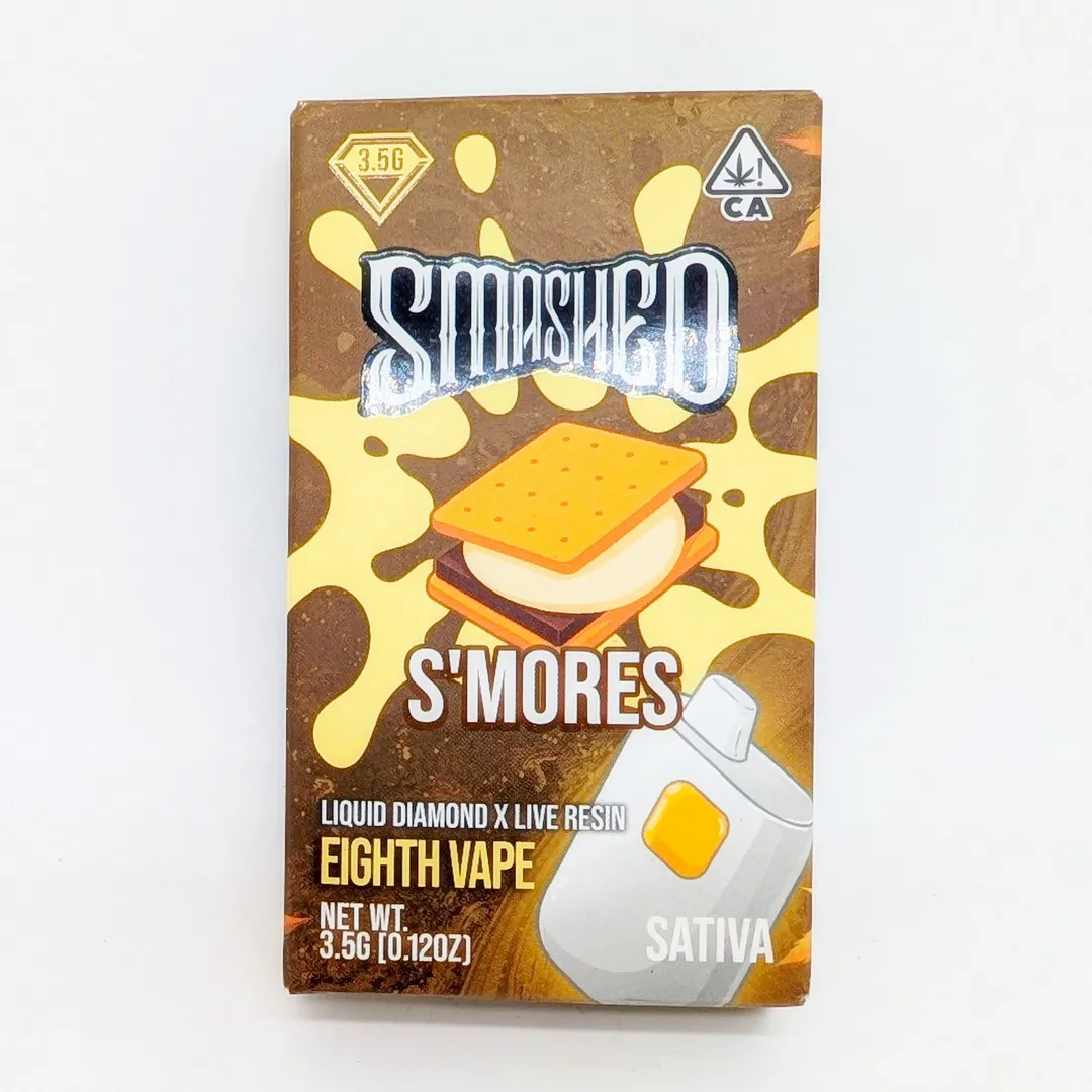 Smashed - Eighth Vape (3.5G) - S'mores - Sativa