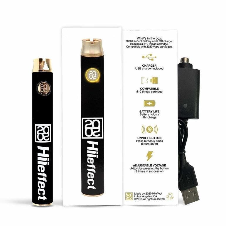 2020 Hiieffect Battery - 510 Thread