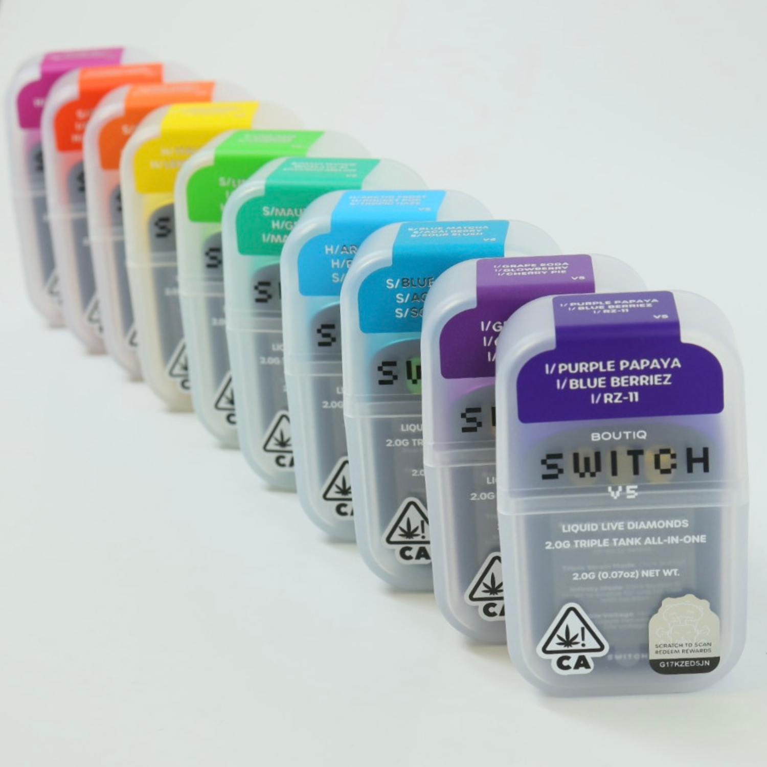 Boutiq - 2 Gram Switch V5 Disposable - 3 in 1