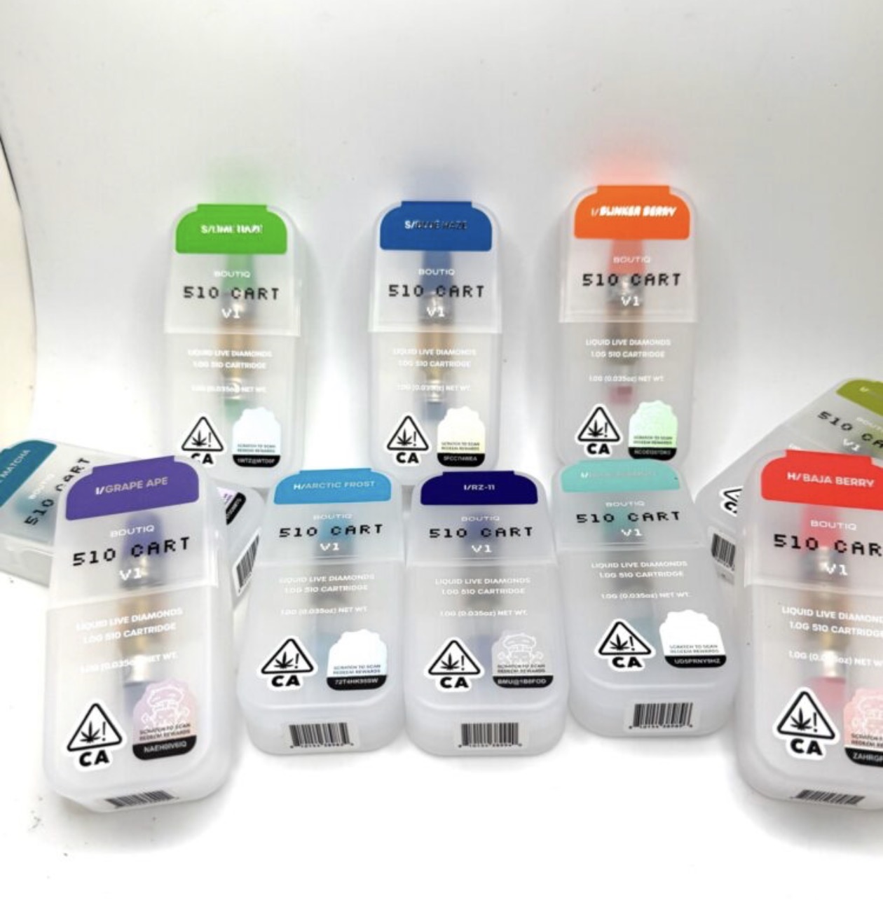 Boutiq - 510 Carts - 1 Gram