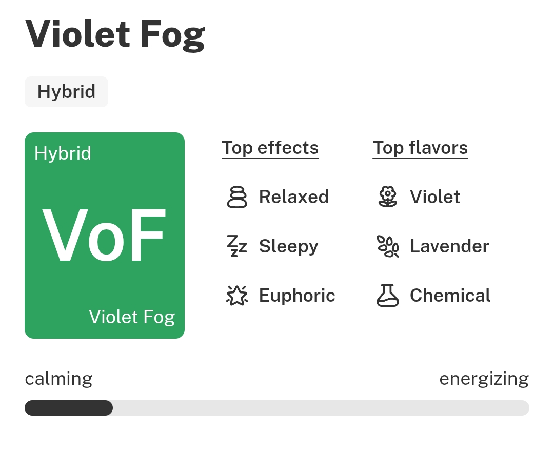 Violet Fog - Indica