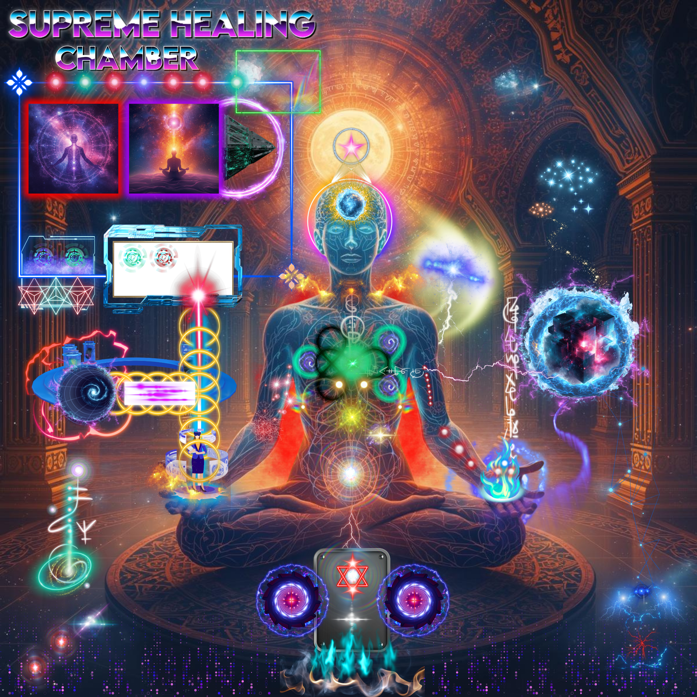 Interstellar Love Supreme Healing Chamber. 