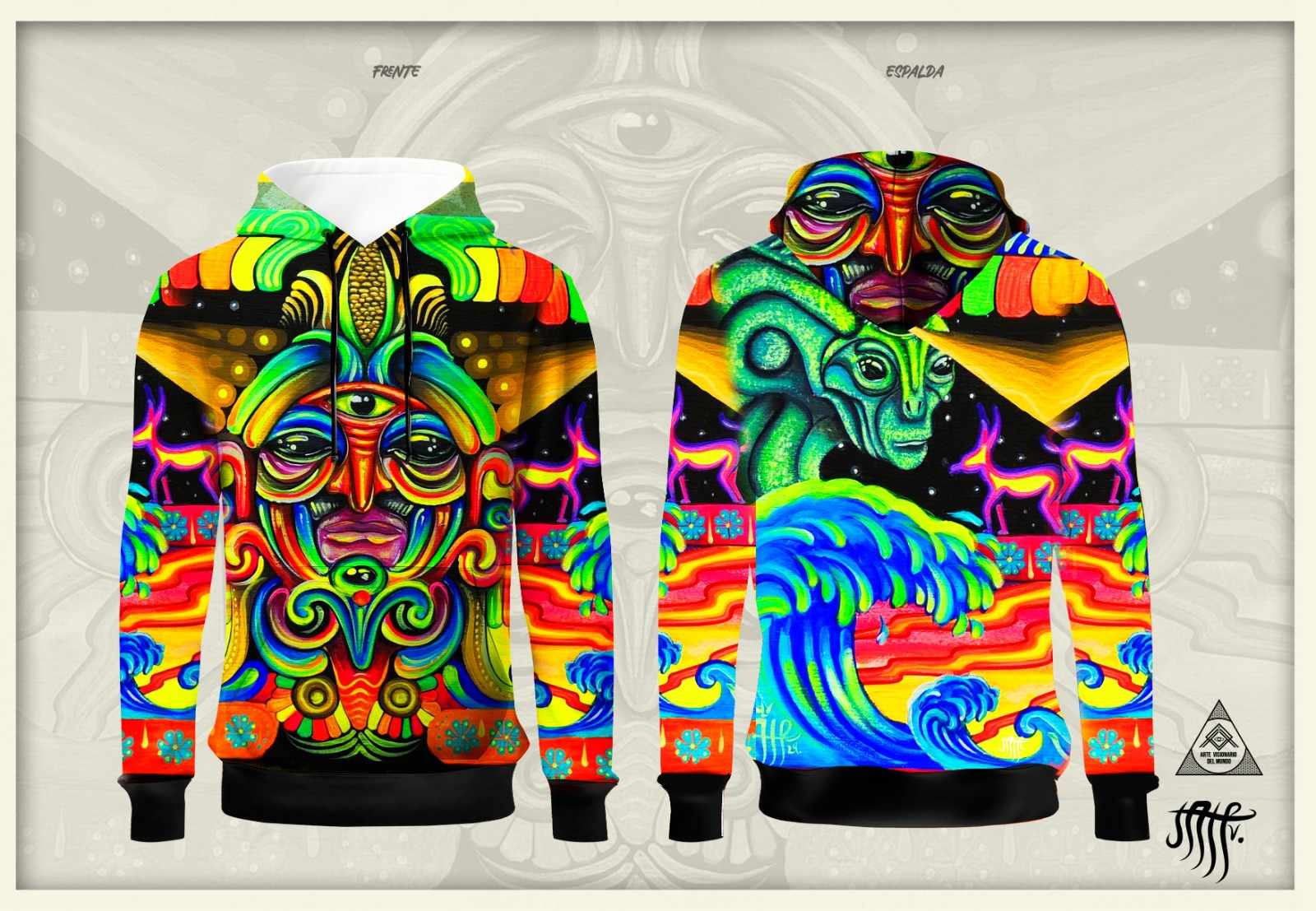 Sudadera Psicodélica 8