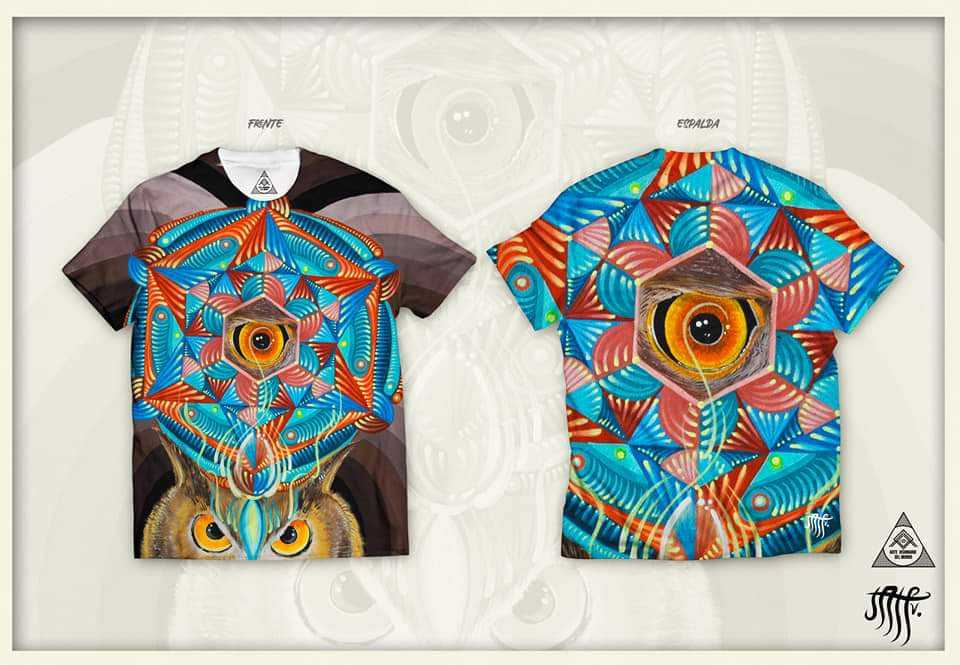 Playera Psicodélica 2