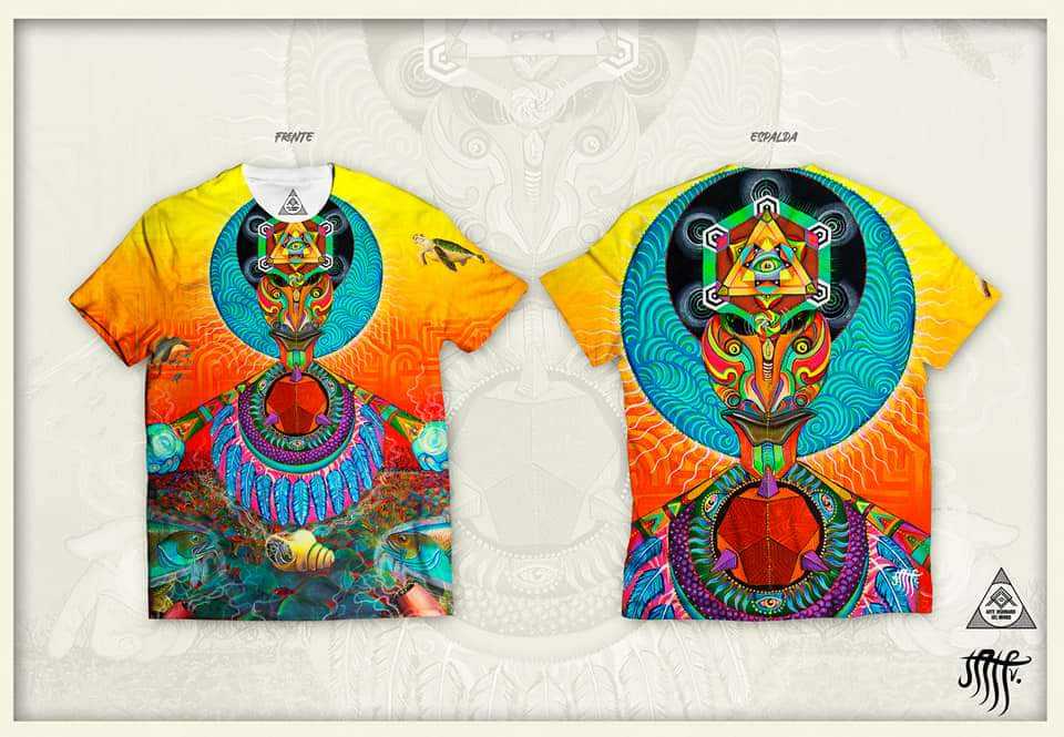 Playera Psicodélica 7