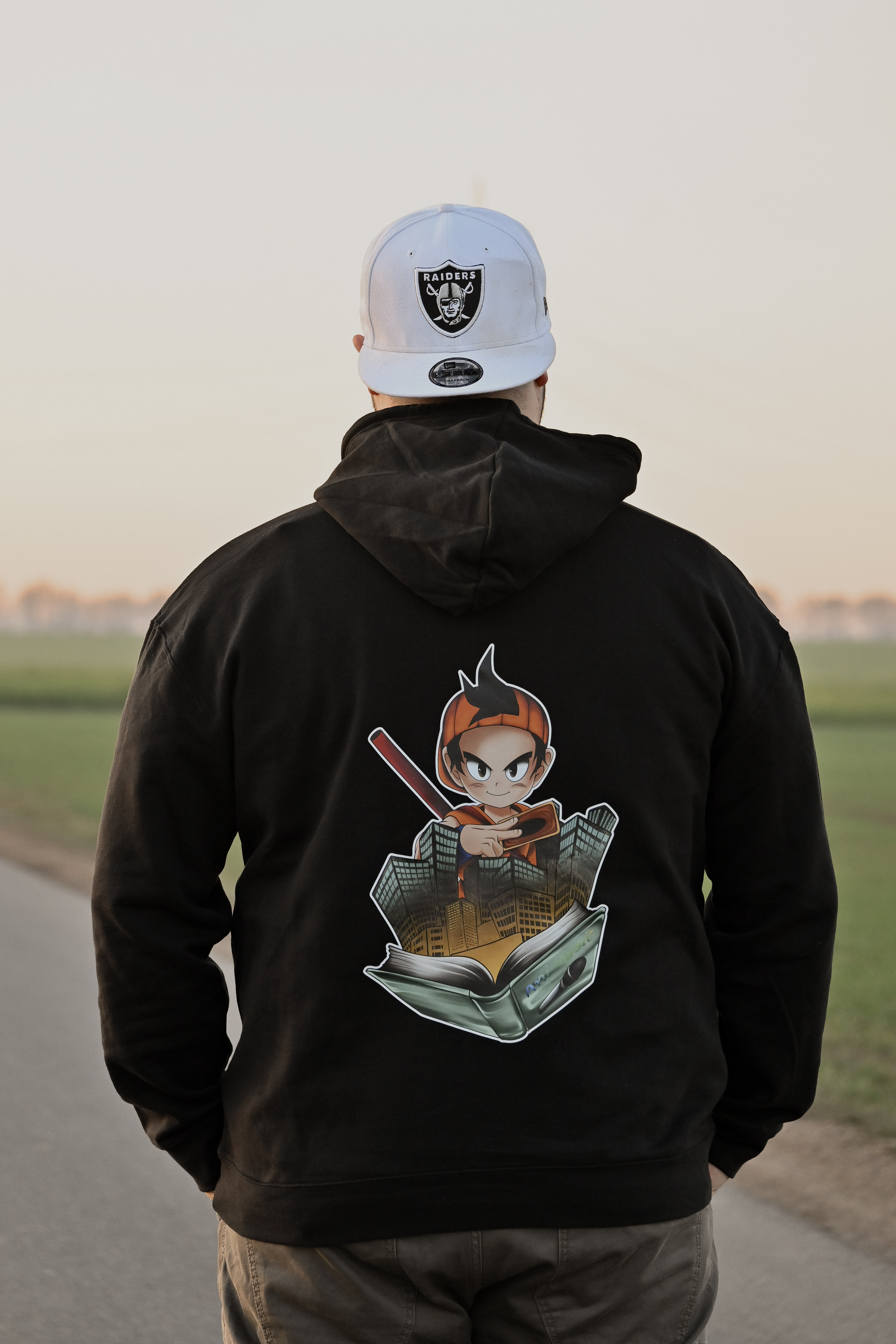 Hoodie "ANIMUSIC Logo Hoodie" Schwarz