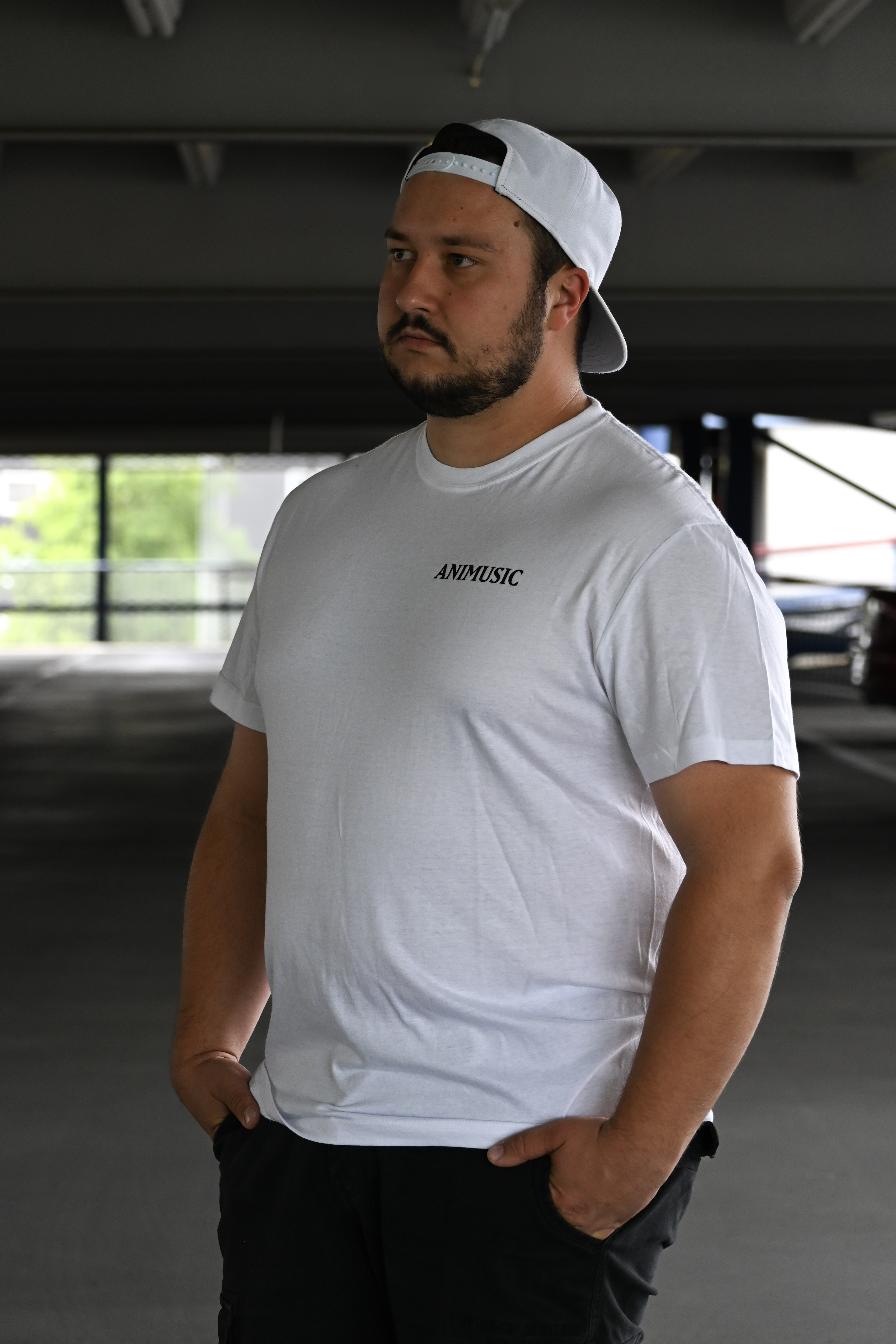 T-Shirt "ANIMUSIC Logo Shirt" Weiß