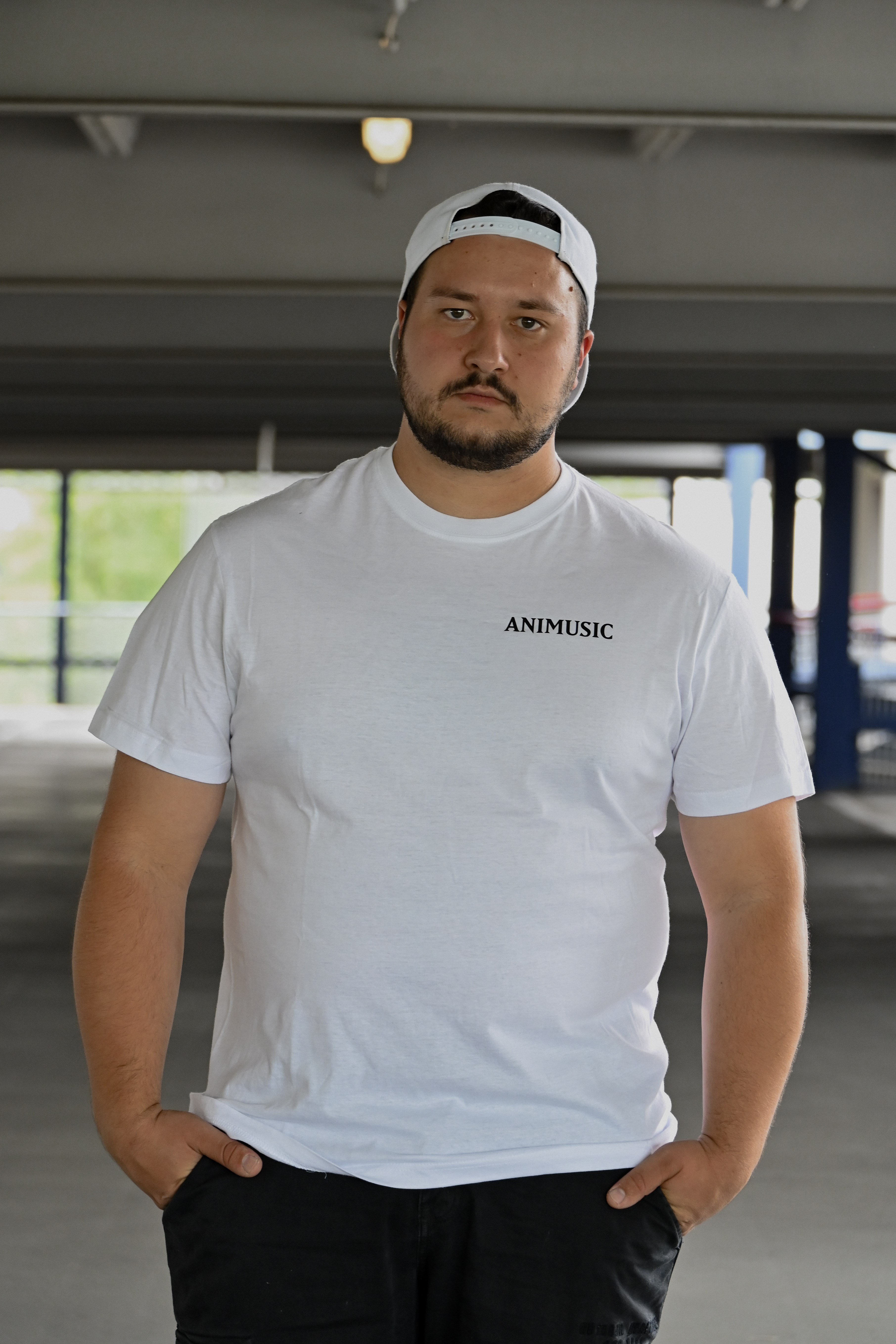 T-Shirt "ANIMUSIC Logo Shirt" Weiß