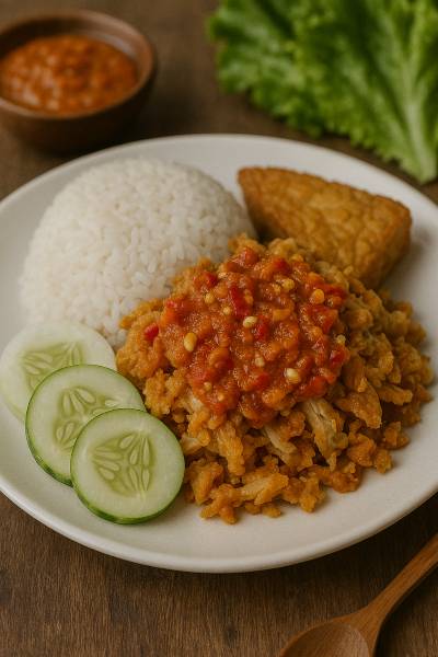 Aneka Penyetan - Kaspa Space Manahan Solo