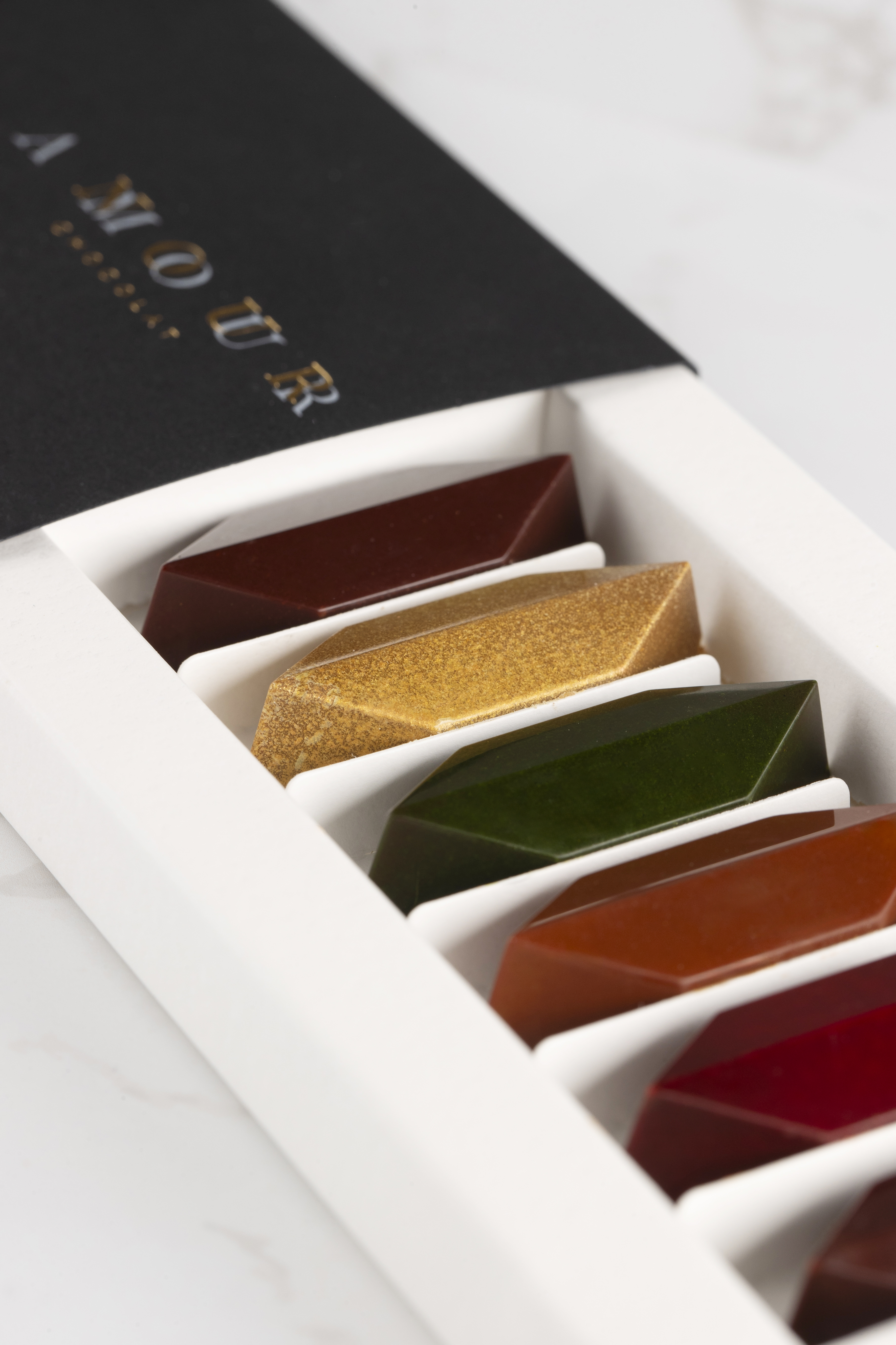 Assortiment de 6 chocolats