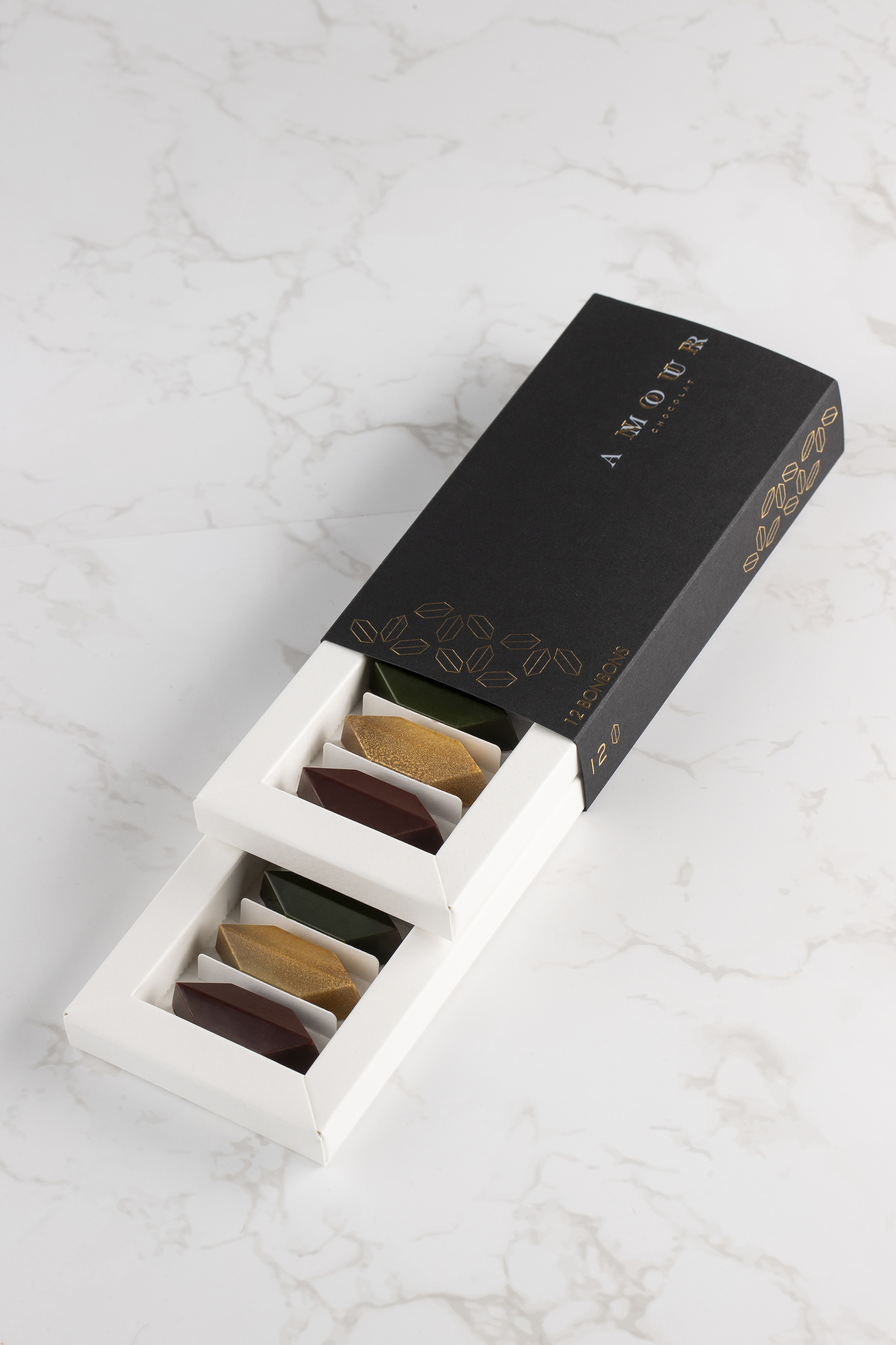 Assortiment de 12 Chocolats