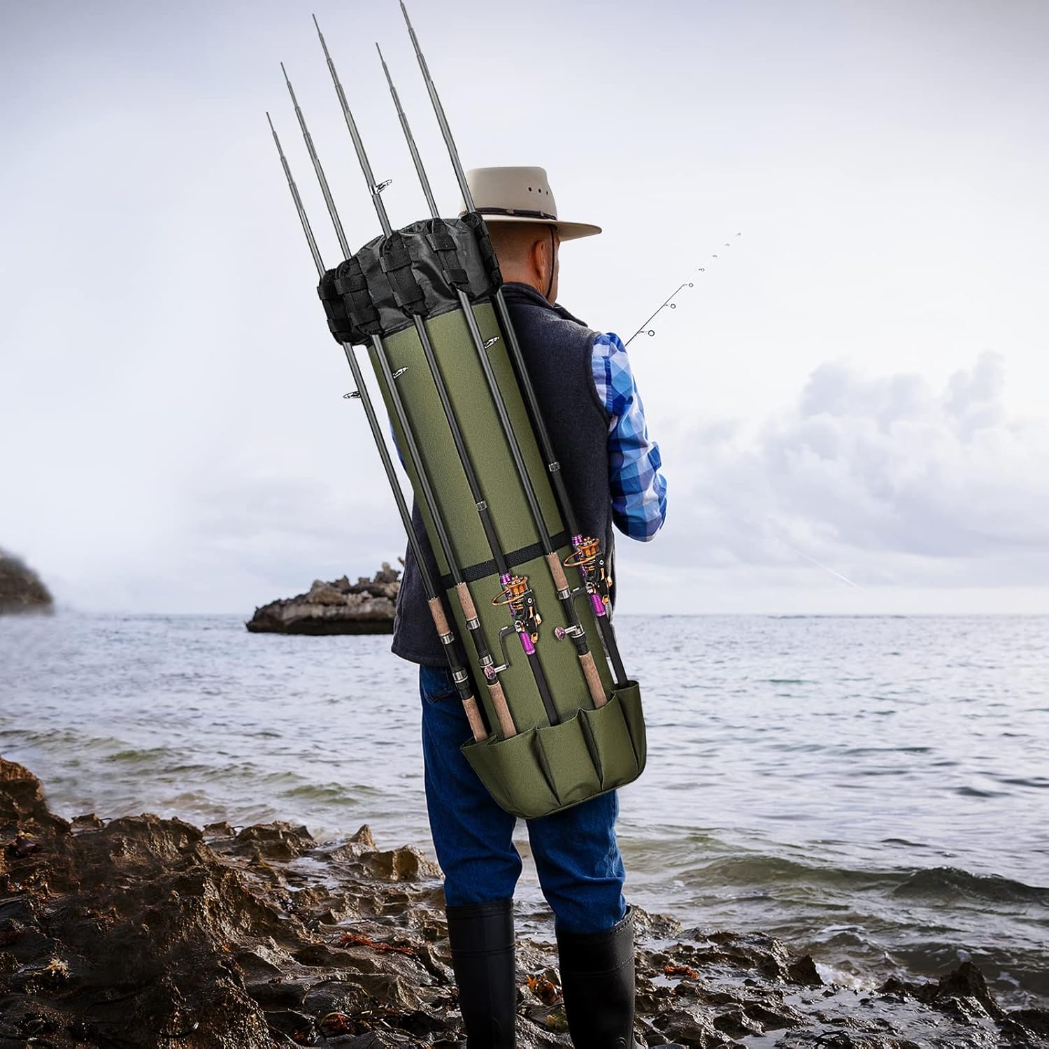 Fishing Rod Organizer