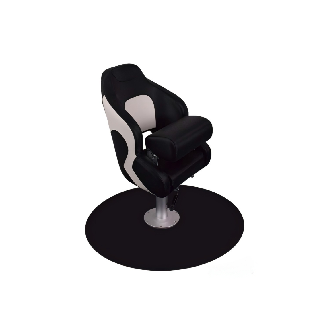 Boat seat with PVC Flip-up