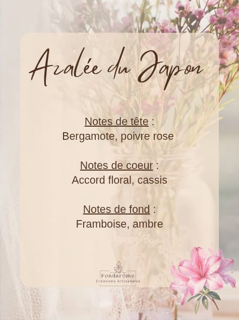 Fondant parfumé crémeux - Collection Printemps
