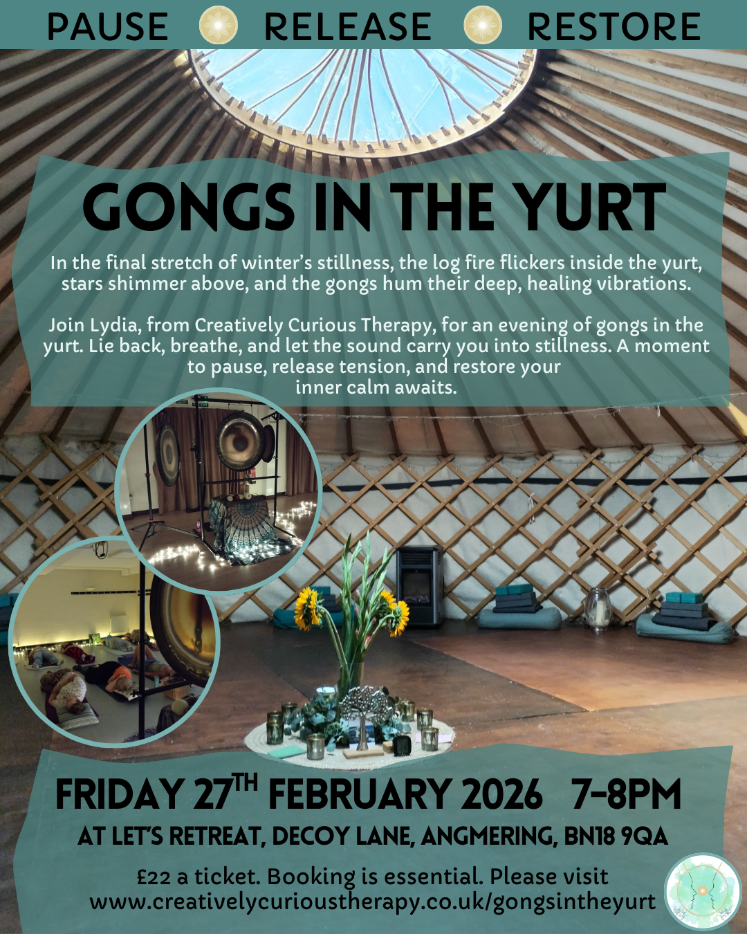 Gongs in the Yurt: The final stretch of winter's stillness