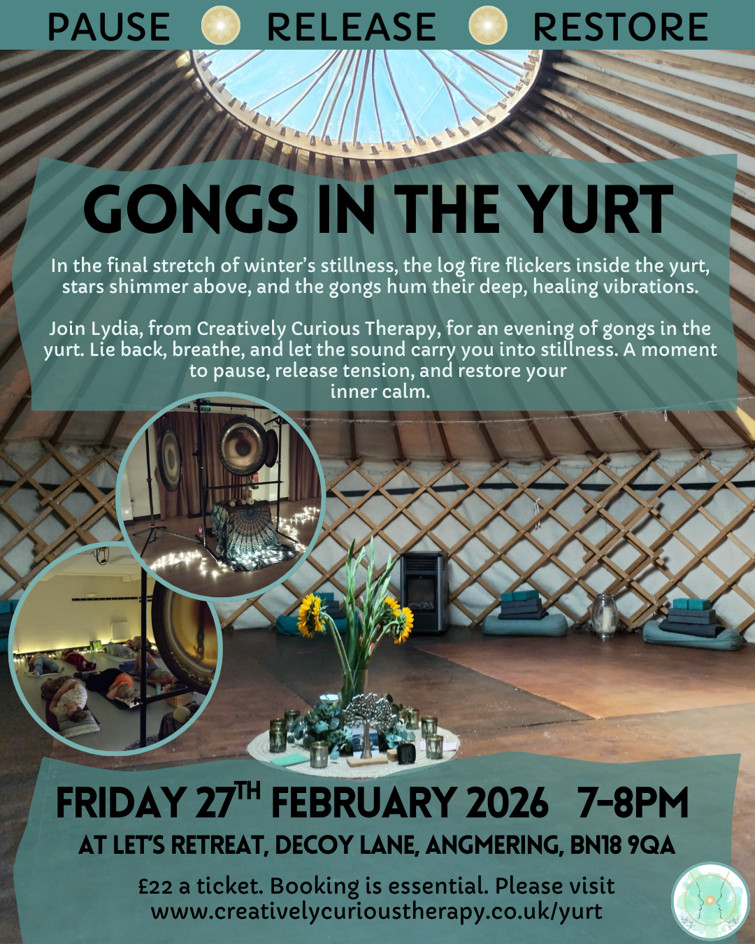 Gongs in the Yurt: The final stretch of winter's stillness