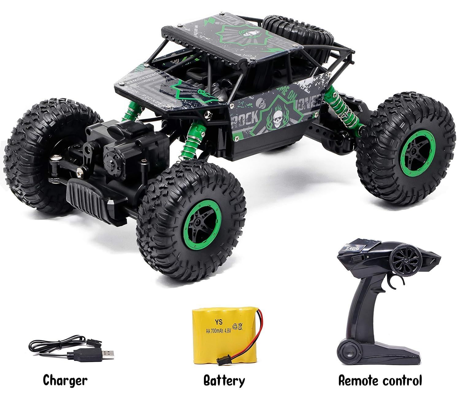 Remote Control Rock Crawler Rechargable Battery