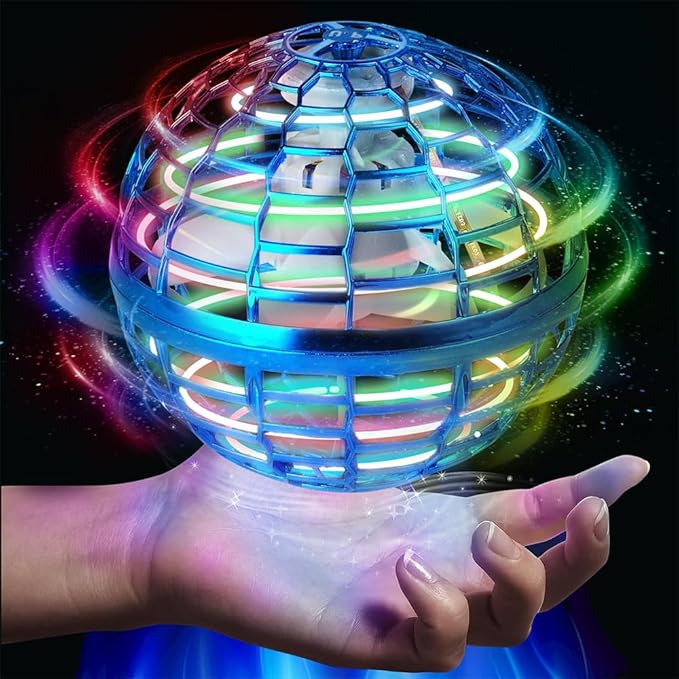 Flying Sky Ball Toy Boomerang With RGB lights