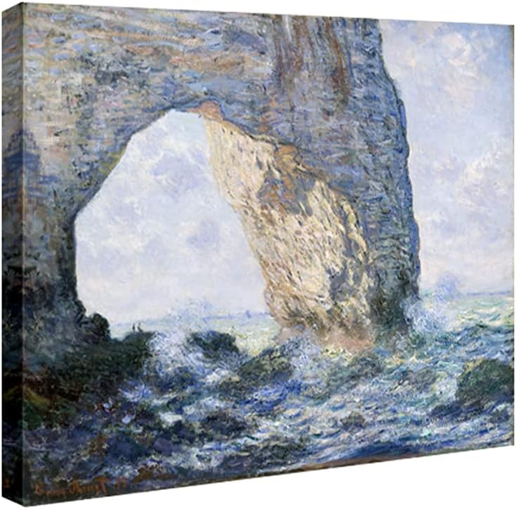 Monet's Rock Arch Seascape Print